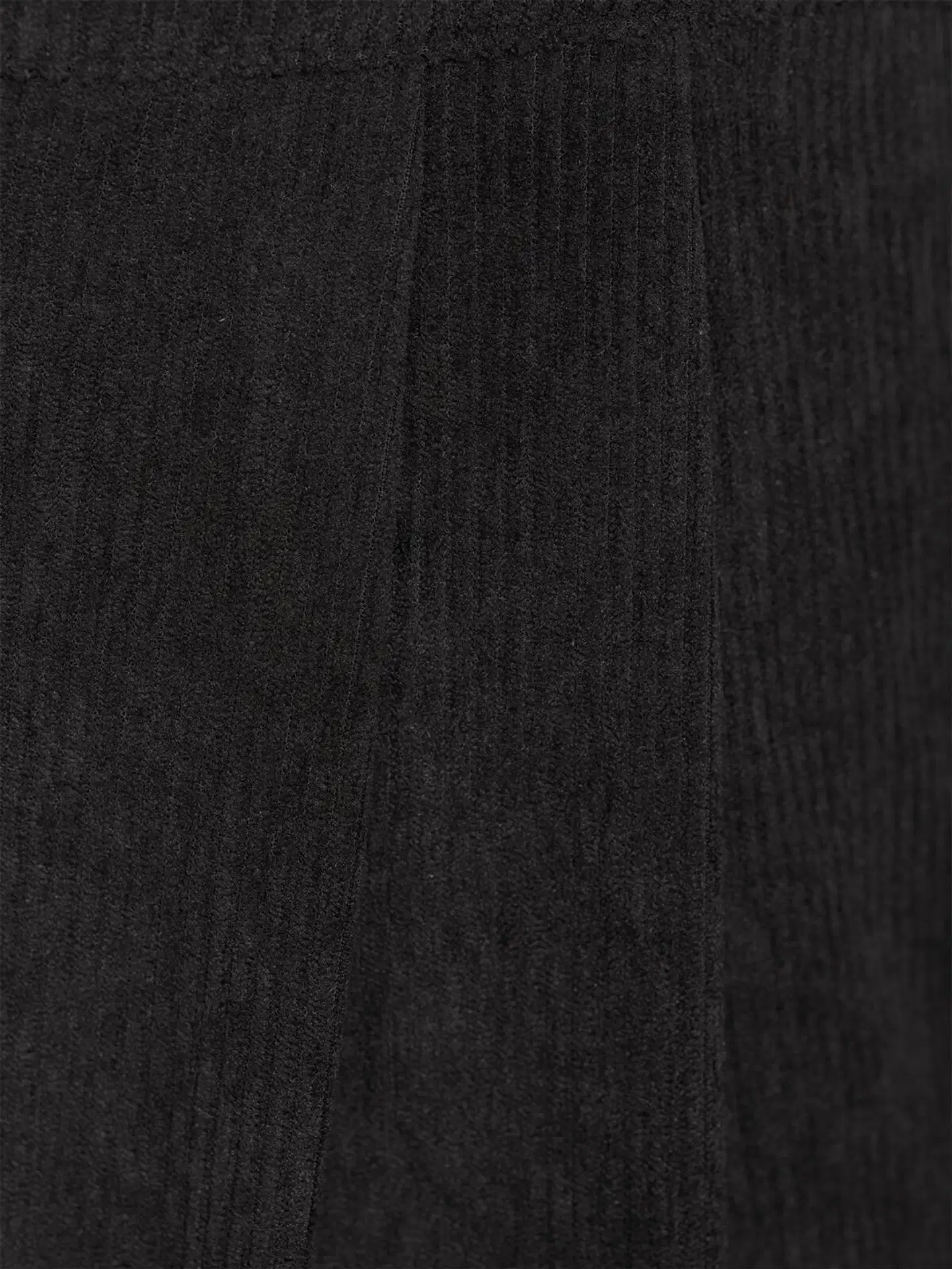 WKLY. naisten leveälahkeiset vakosamettihousut wide leg 222W312656 - Black - 6
