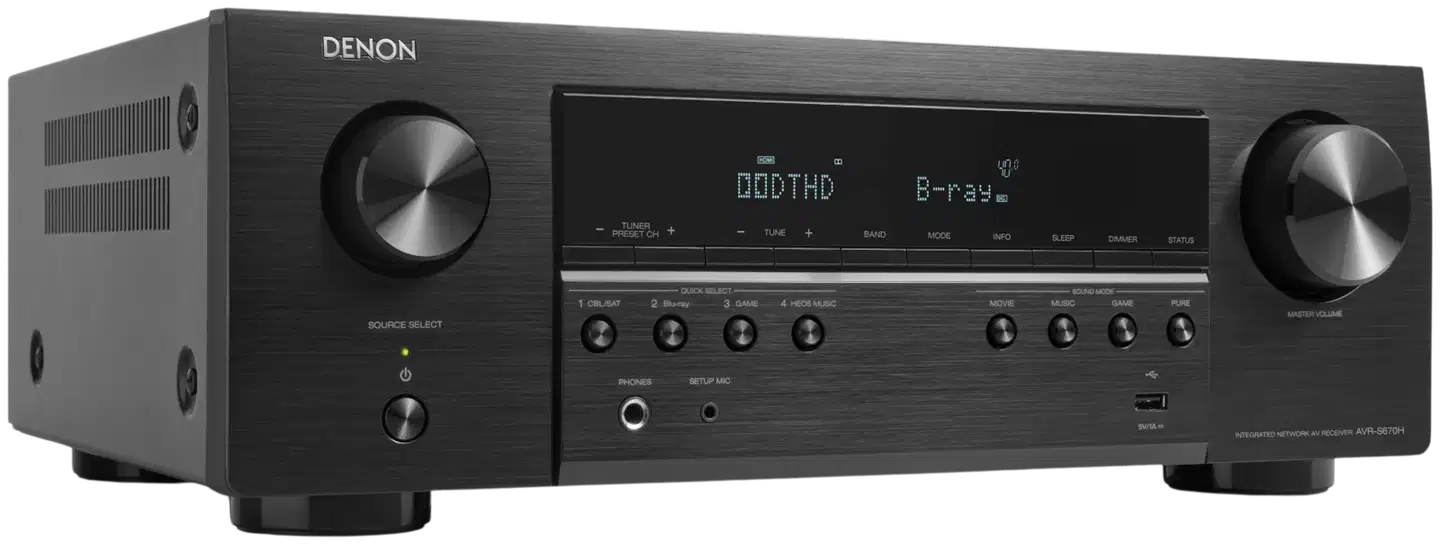Denon AV-vahvistin HEOS AVR-S670H - 3