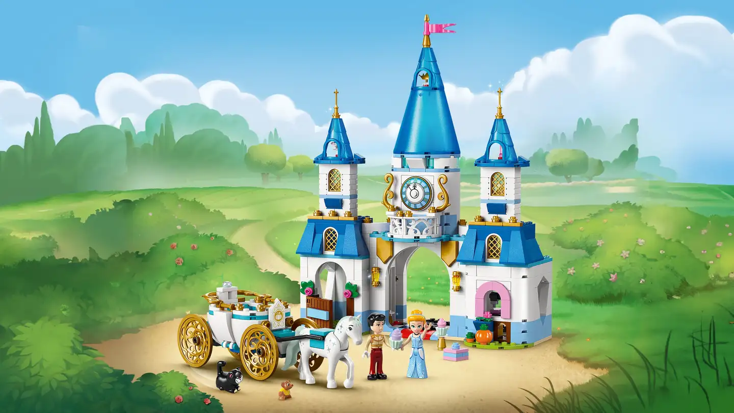 LEGO® Disney Princess 43275 Tuhkimon linna ja hevosvaunut - 6