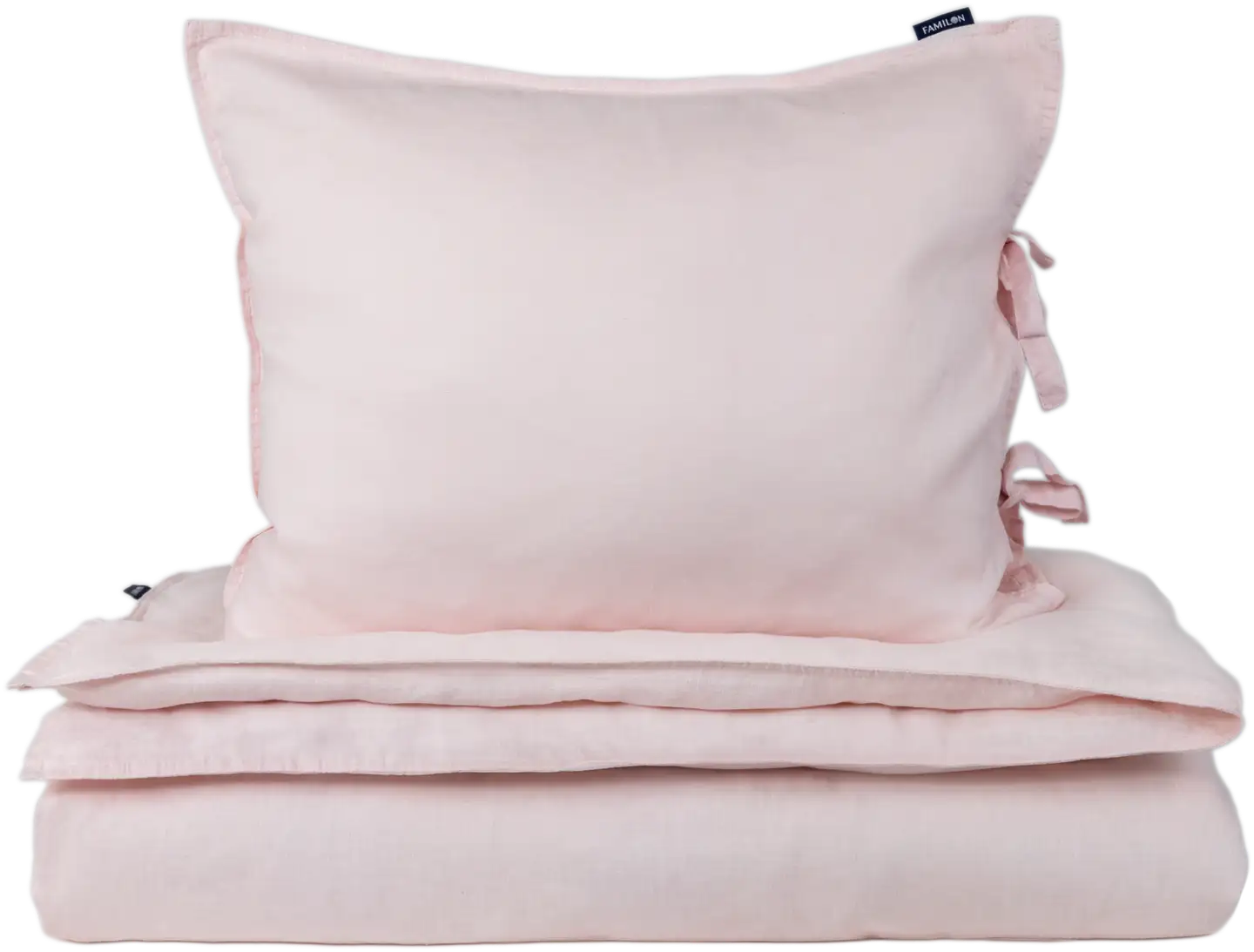 Familon pussilakananasetti Pellava 150x200+50x60 cm puuteri