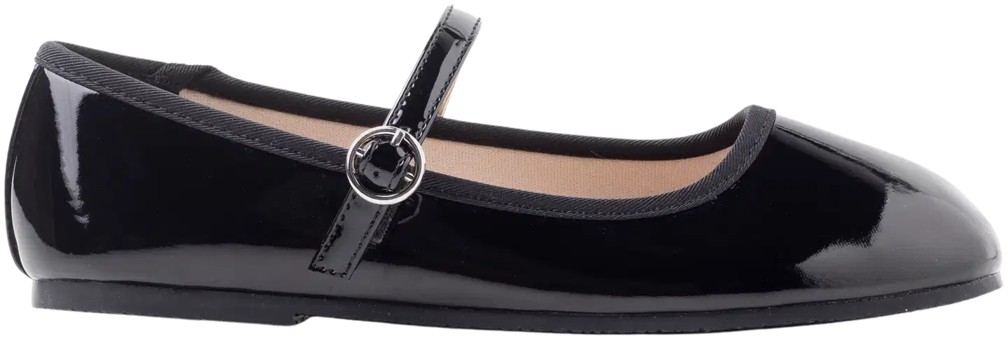 TEX lasten ballerinat Mary Jane I291763 - BLACK 1 - 2