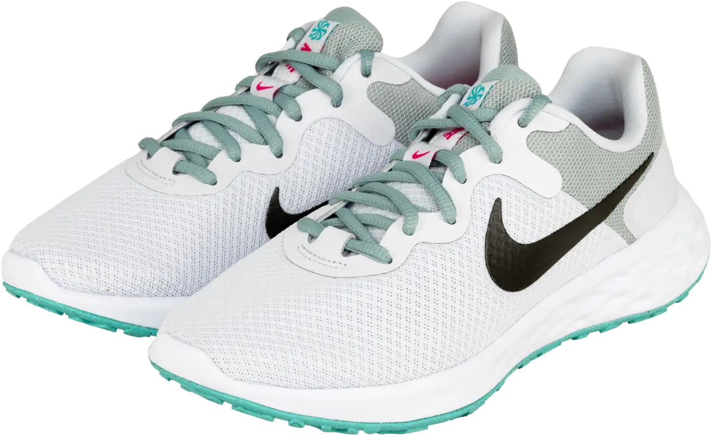 Nike naisten juoksujalkine Revolution 6 DC3729 - White/grey - 4