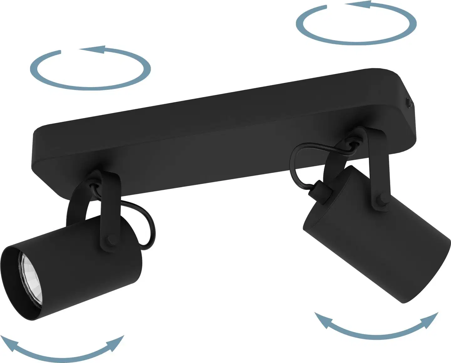 EGLO Spottivalaisin 2-os  Sorego led 2x3W 28x10c12cm musta - 5