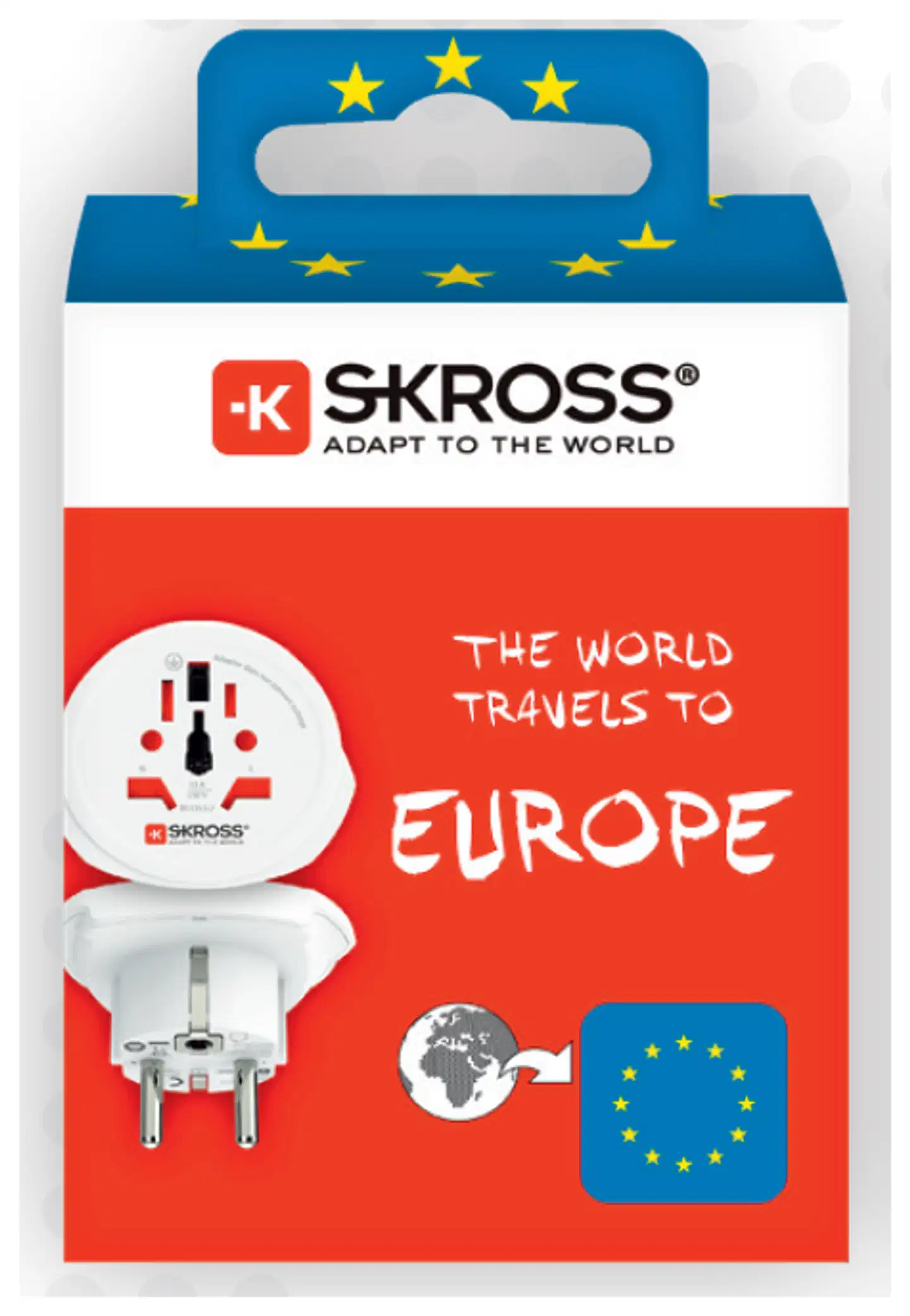 Skross Maailma - Eurooppa -adapteri - 5