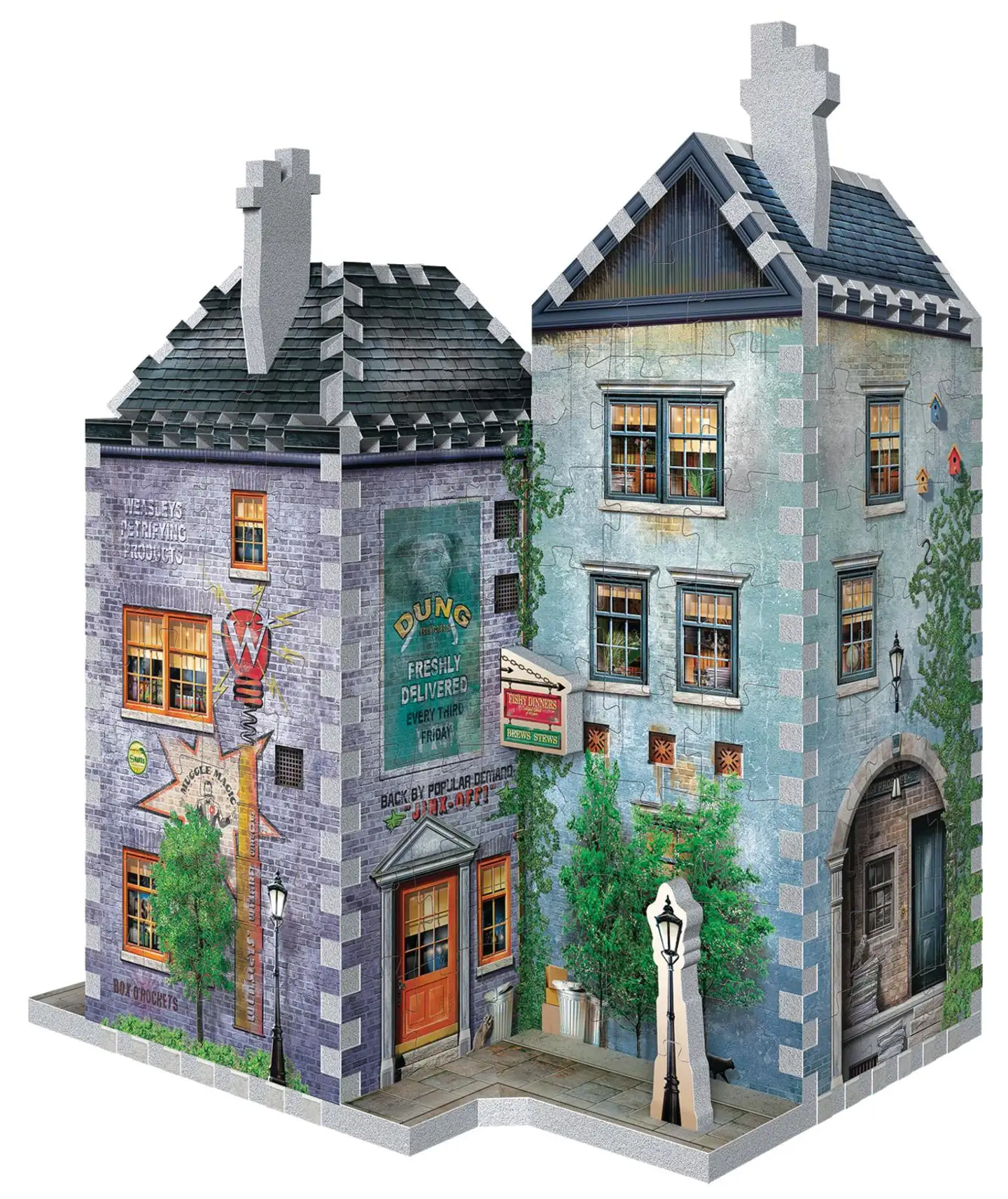 Wrebbit Harry Potter Weasley's Wizard Wheezes & Daily Prophet 3D-palapeli - 3