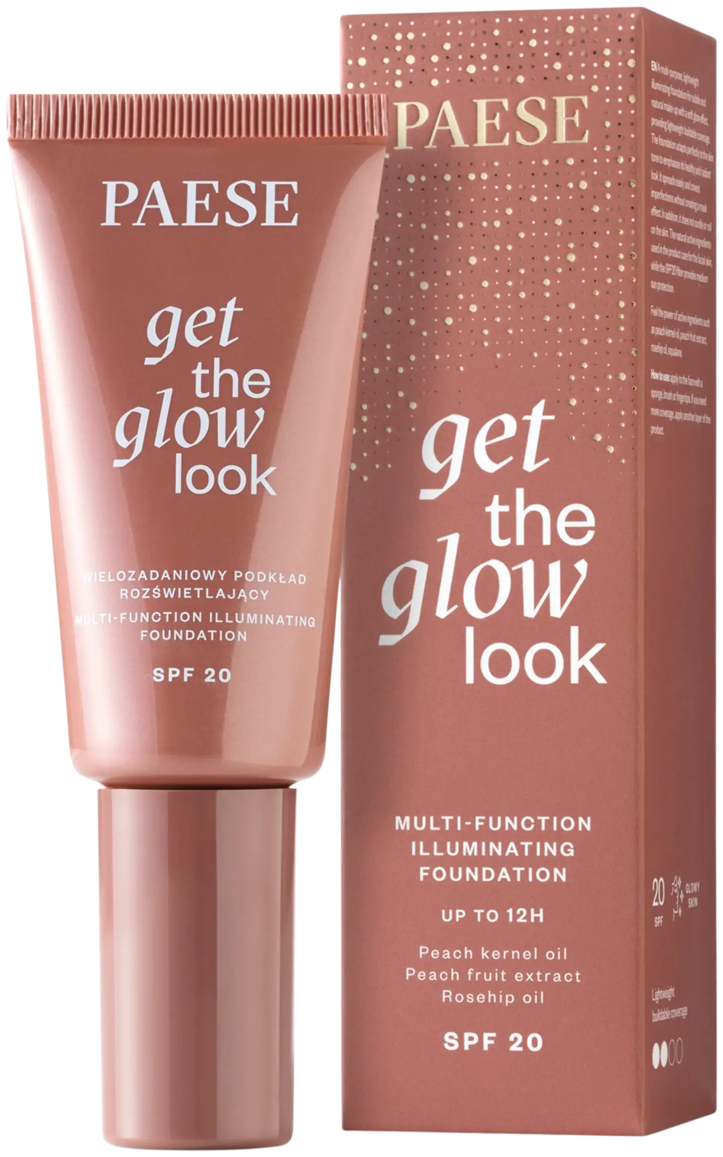 Paese get the glow look meikkivoide 2N 30ml - sand beige