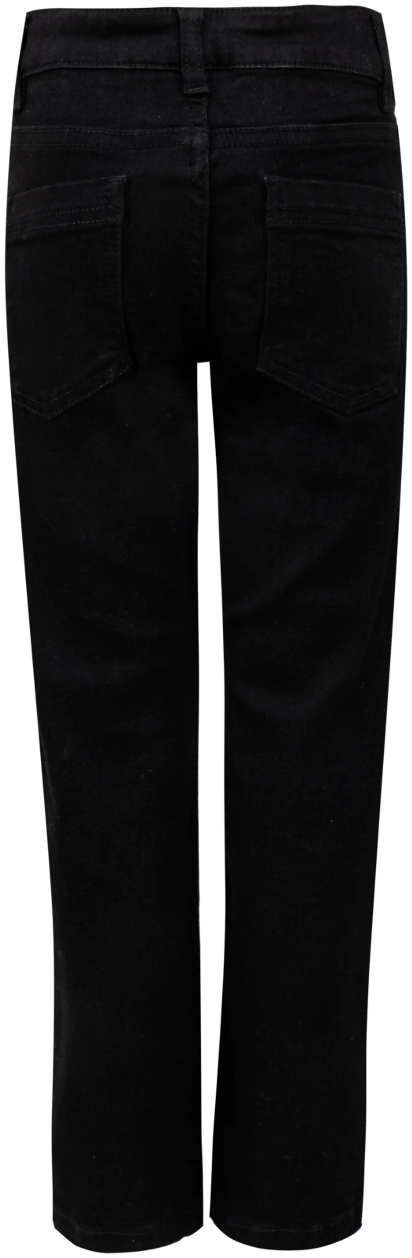 Ciraf lasten farkut, slim fit 25PCNOSDBL - BLACK - 3