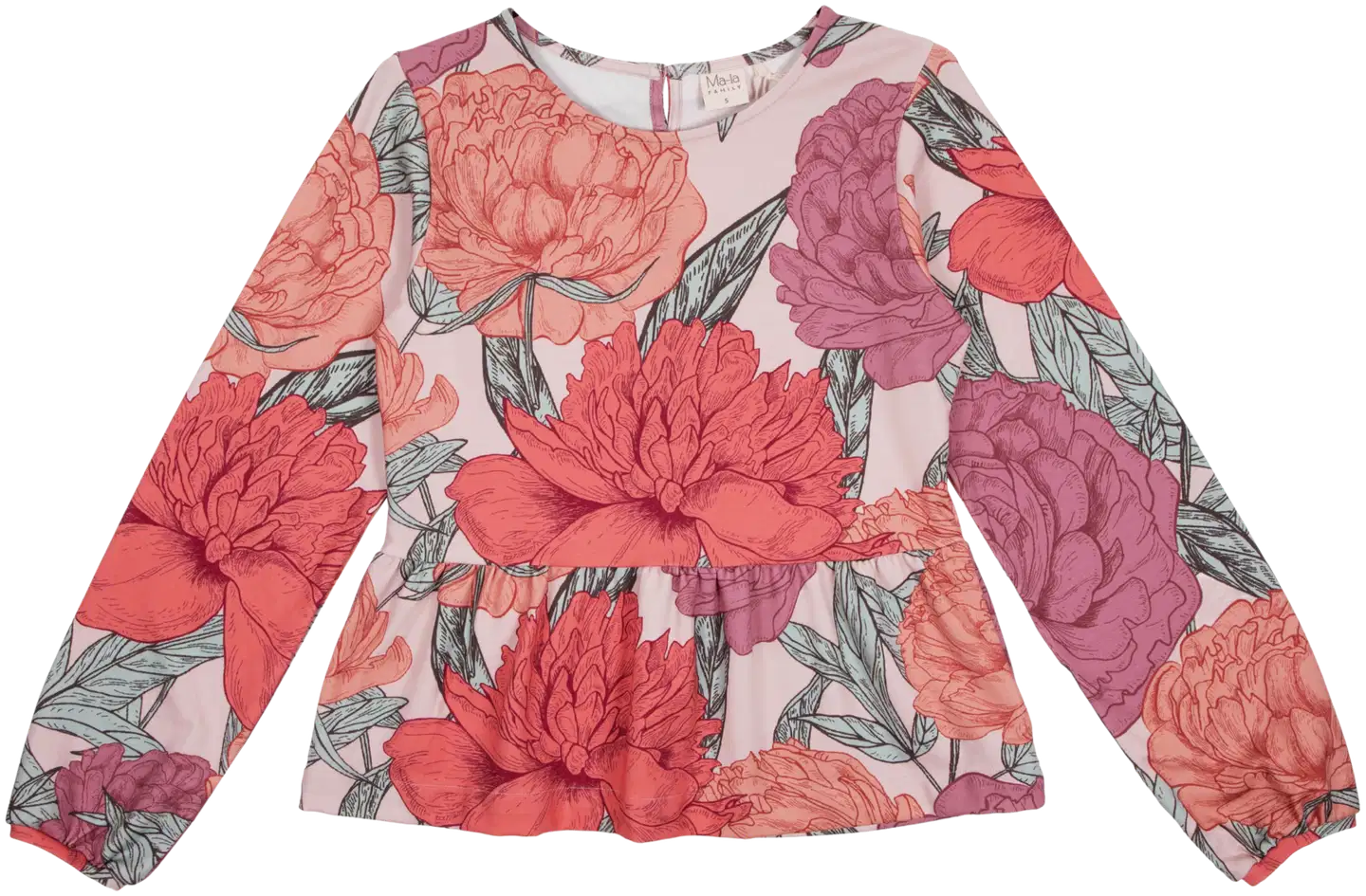 Maia family naisten paita Lucille Mirabelis 205101 - rose - 1