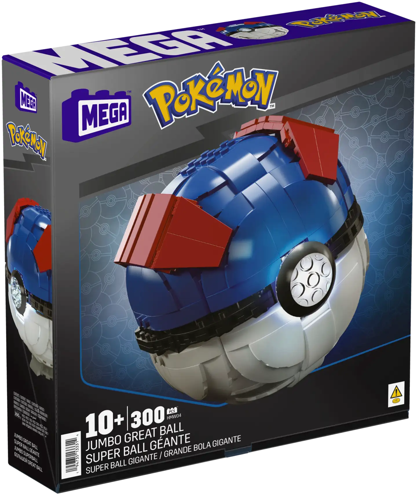 MEGA Pokémon Jumbo Superball -rakennussetti - 1