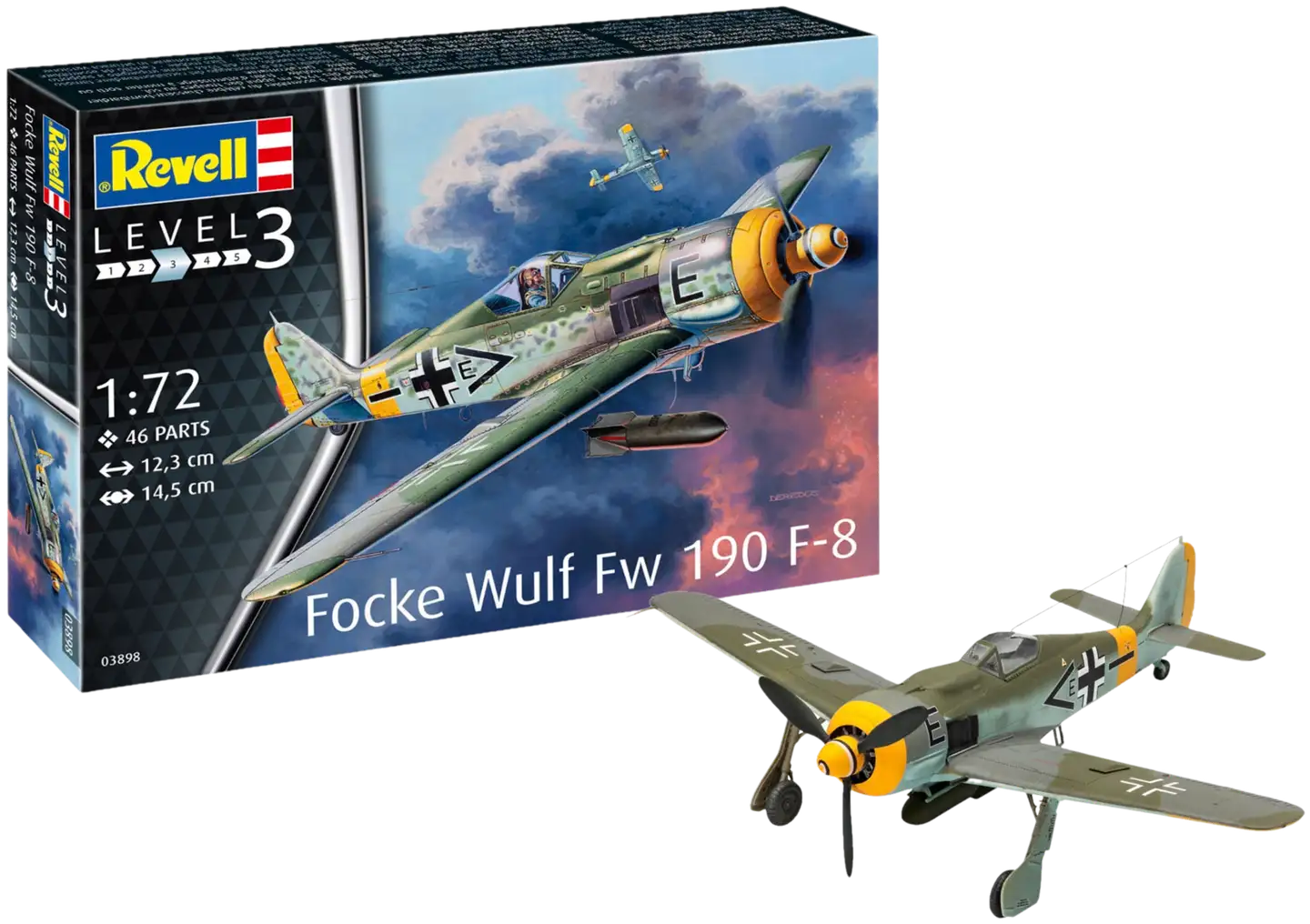 Revell potkurikoneet 1:72 rakennussarja lajitelma - 5