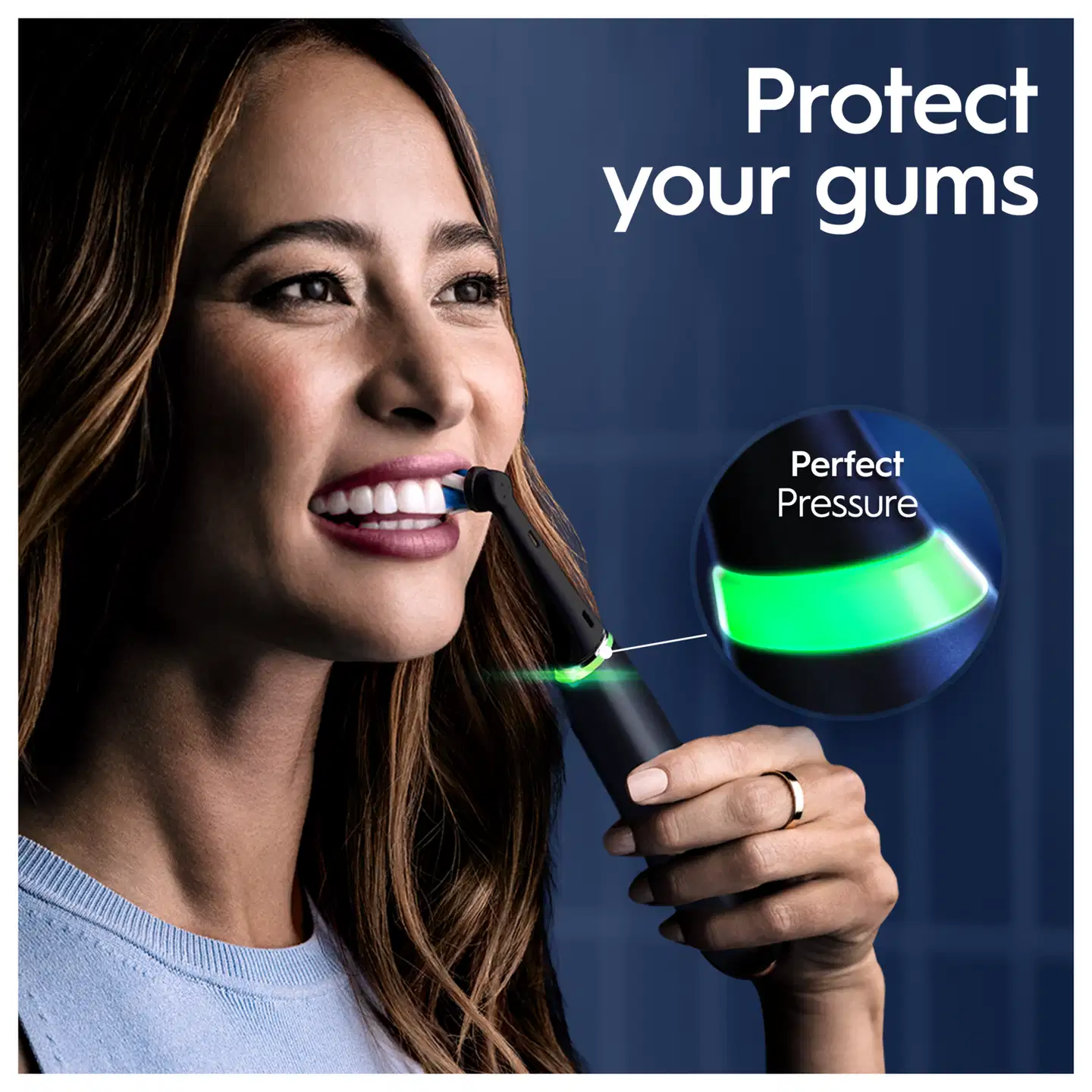 Oral-B iO 9 Black & Rose sähköhammasharjat, 3 vaihtoharjaa, 1 lataava matkakotelo - 4
