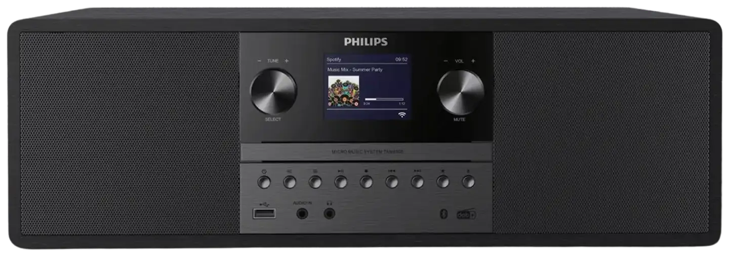 Philips mikrohifijärjestelmä TAM6805 musta - 4
