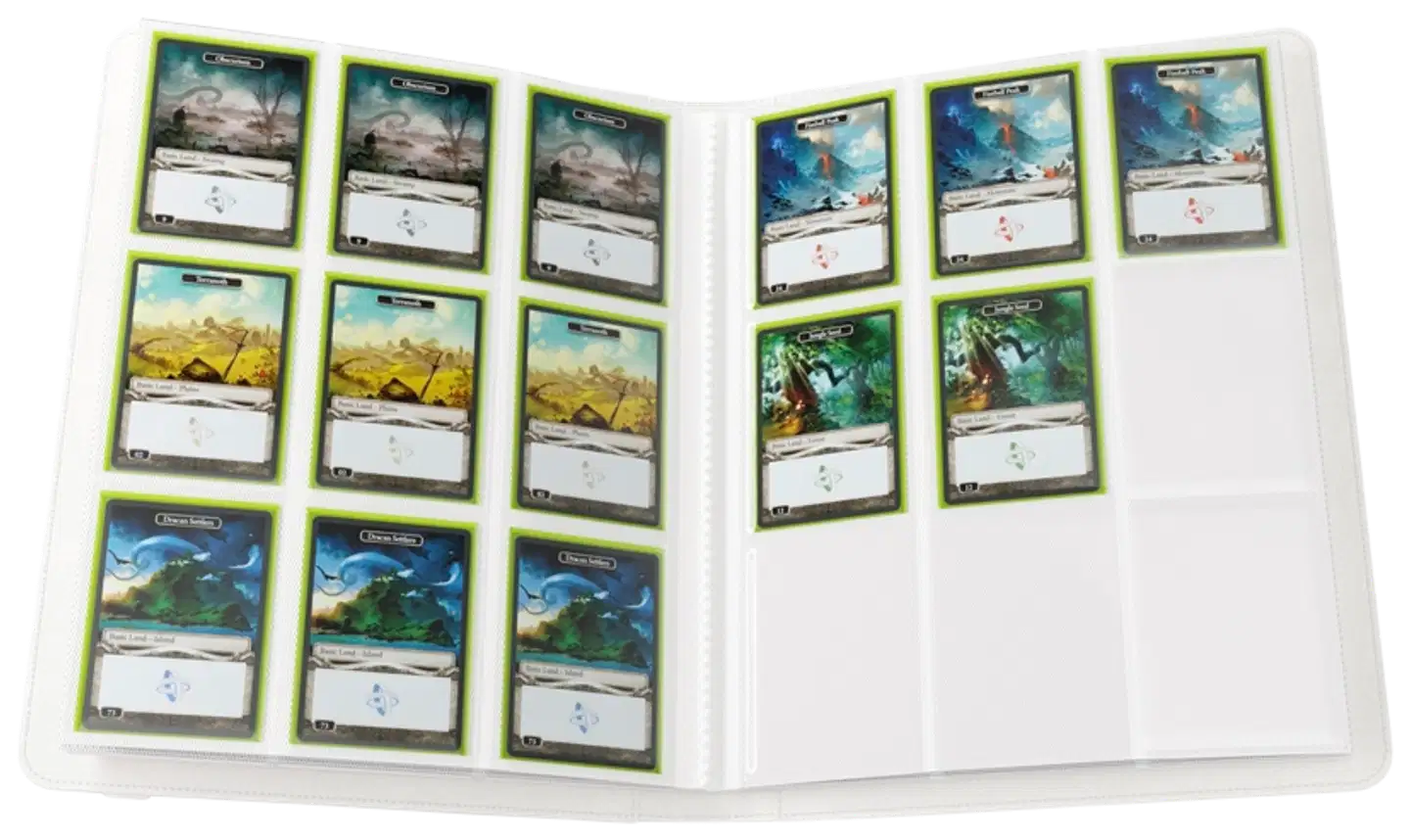 Gamegenic Prime 18-taskuinen korttikansio, valkoinen - 3