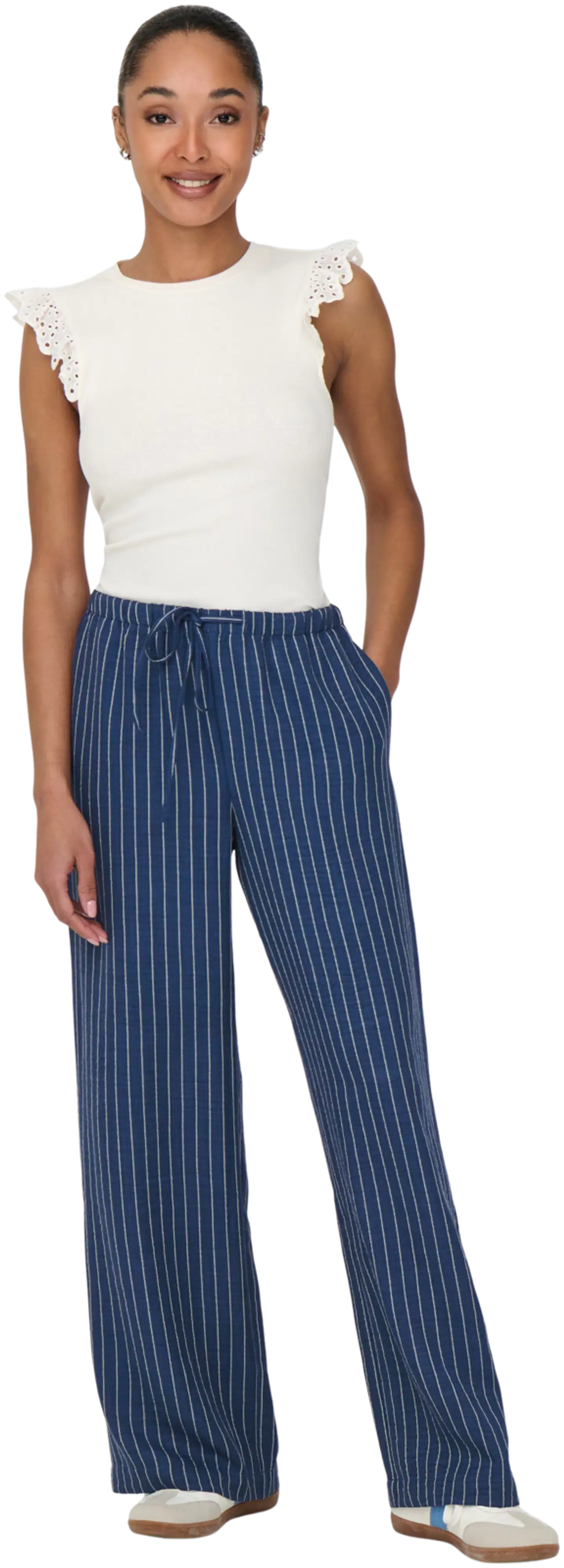 JDY naisten housut Jdypower - insignia blue - 4