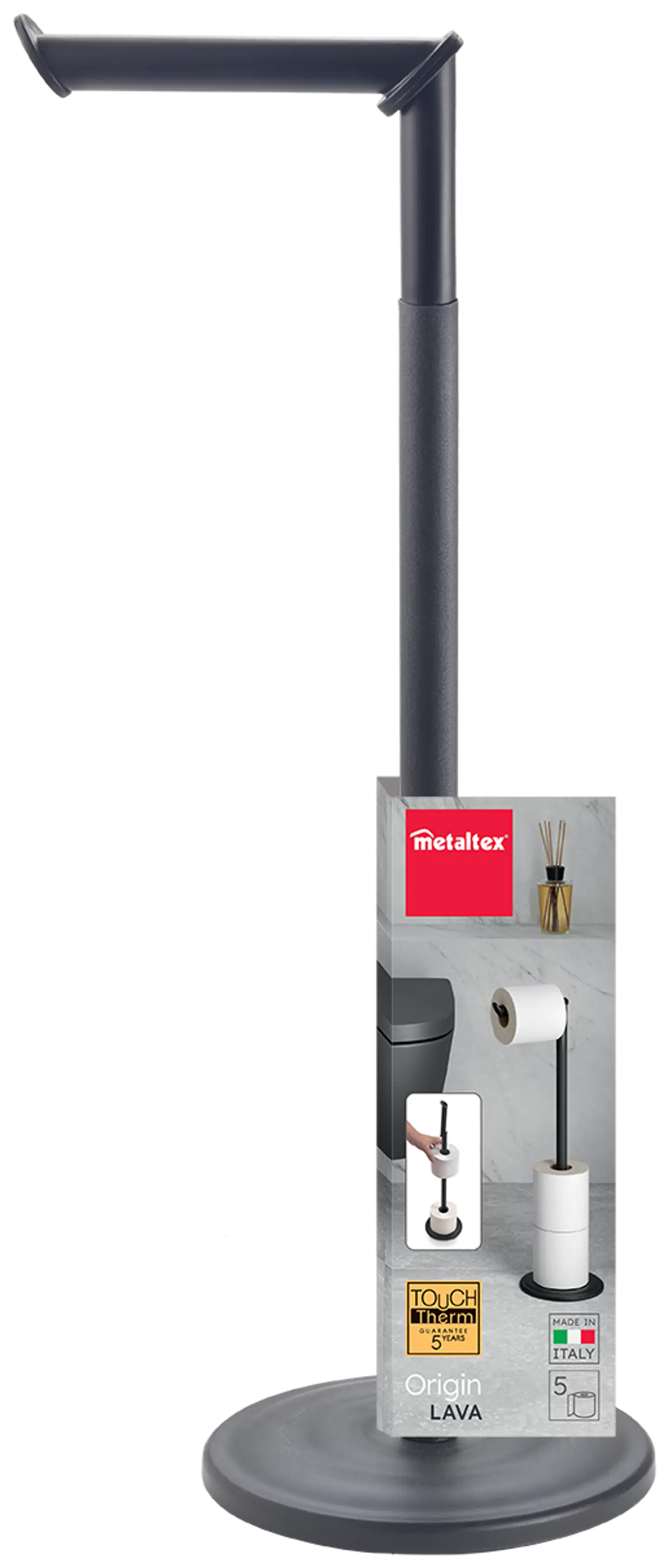 Metaltex WC-paperiteline Lava lattia - 2