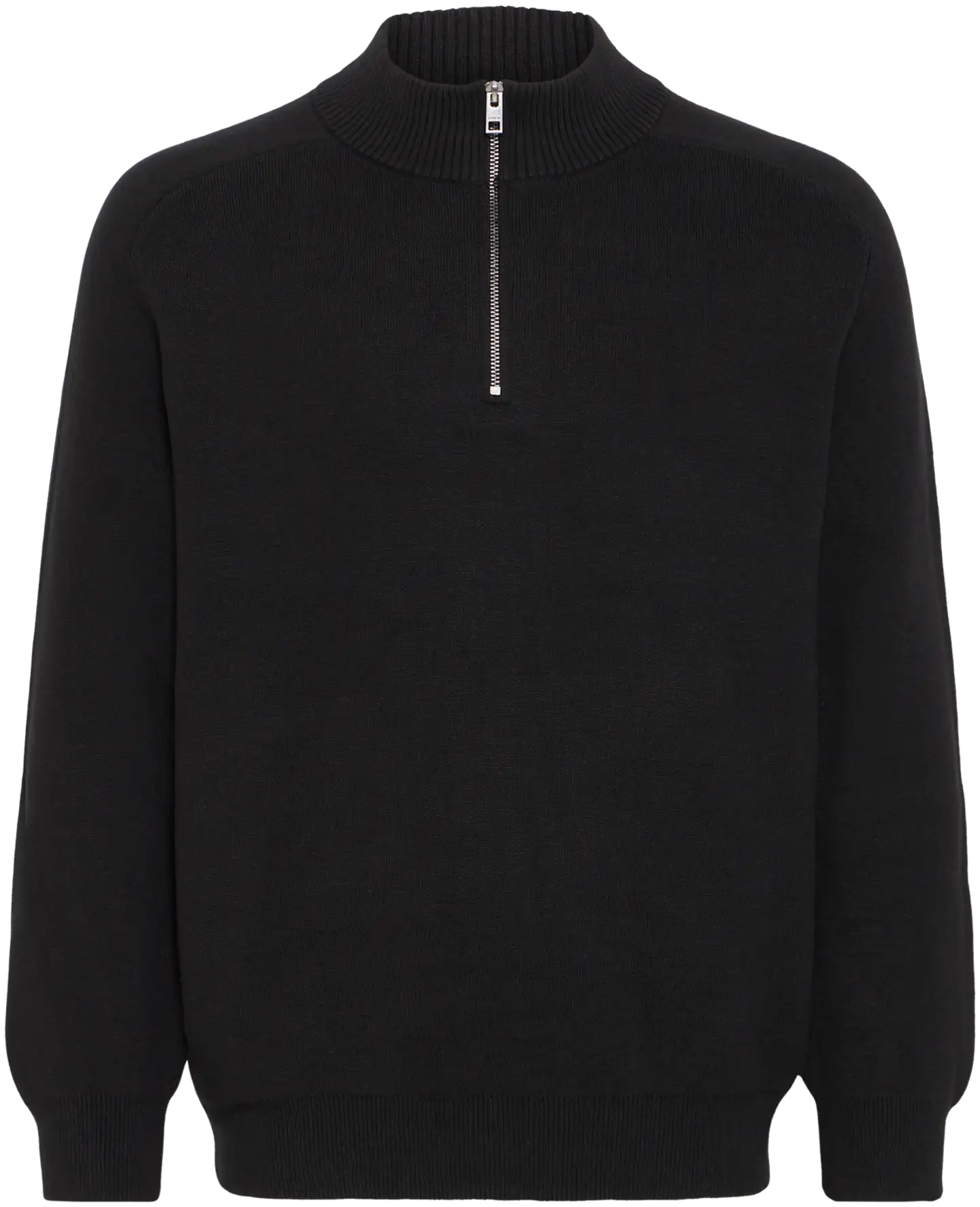 Solid miesten neulepuserro SDSylvester - True black - 1