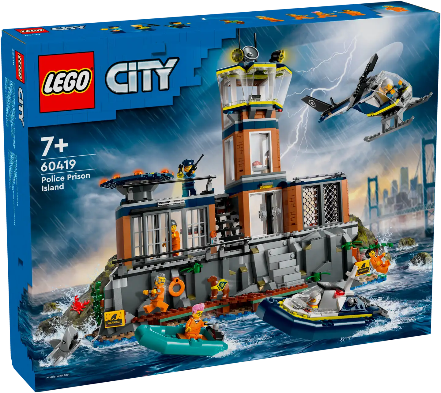 LEGO City Police 60419 Poliisivoimien Vankisaari - 1