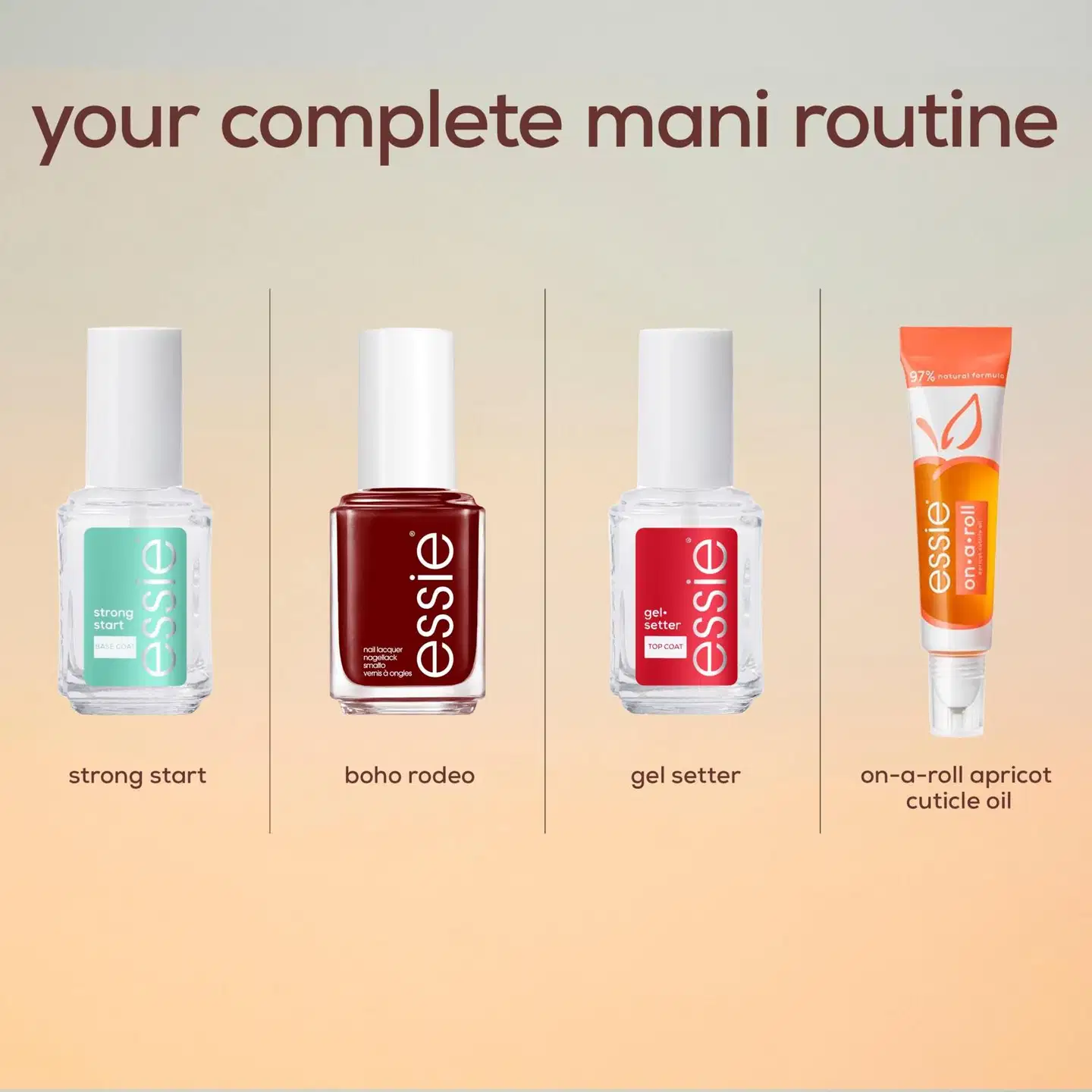 essie original kynsilakka 1012 boho rodeo 13,5 ml - 3