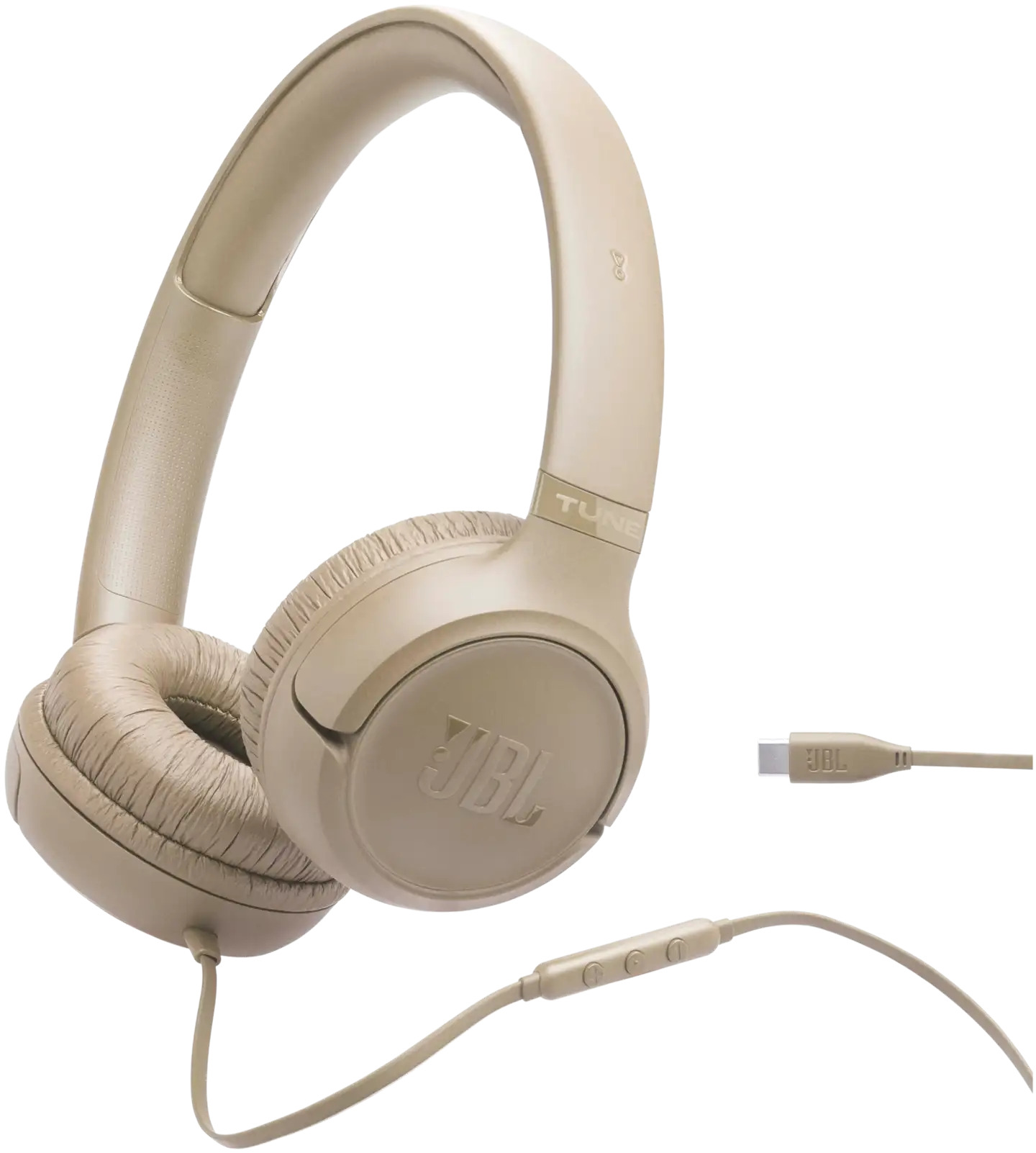 JBL langalliset sankakuulokkeet USB-C liitännällä Tune 530C beige - 1