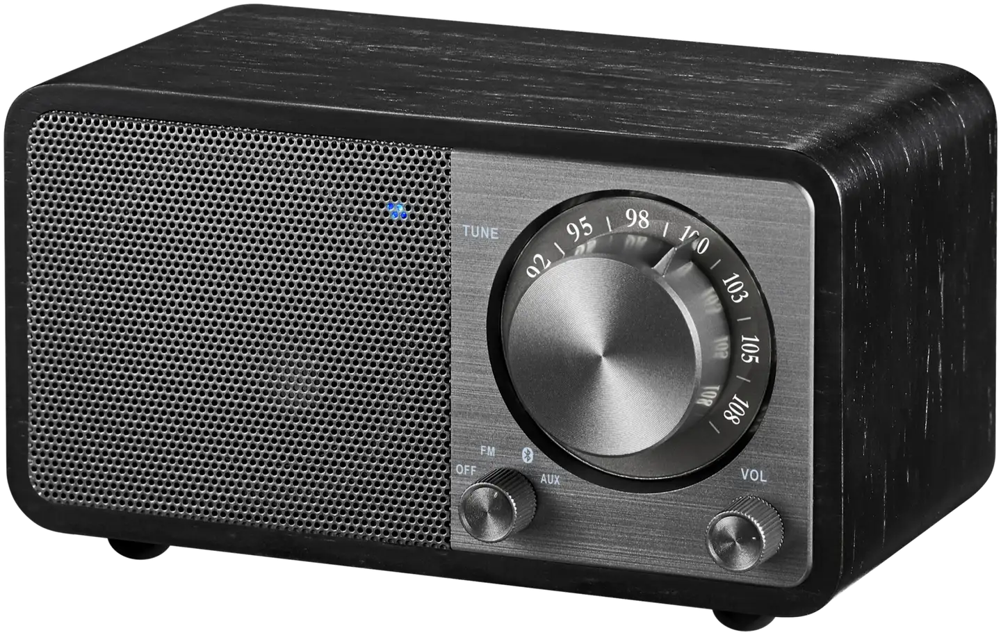 Sangean WR-7 Plus Bluetooth pöytäradio, tumma tammi - 1