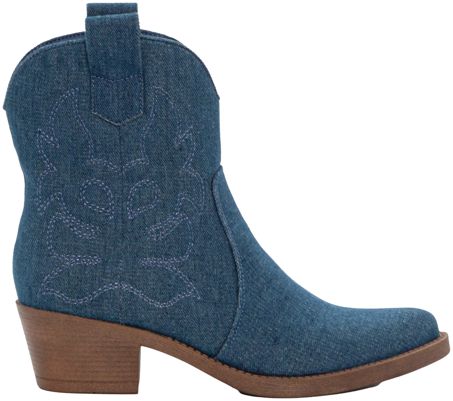 WKLY. naisten bootsit Celia - Denim blue - 1