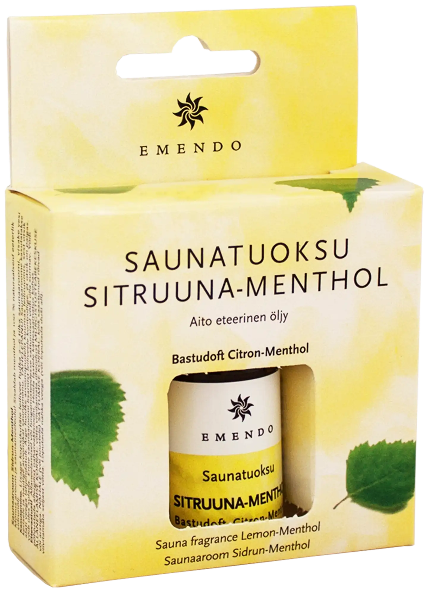 Emendo Saunatuoksu Sitruuna-menthol 10 ml