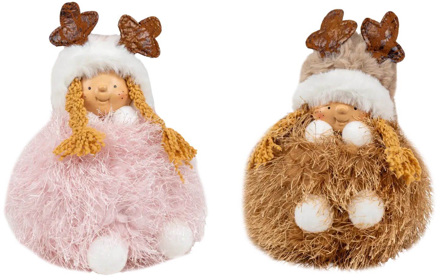 Enkelityttö porohatulla 18 cm - 1