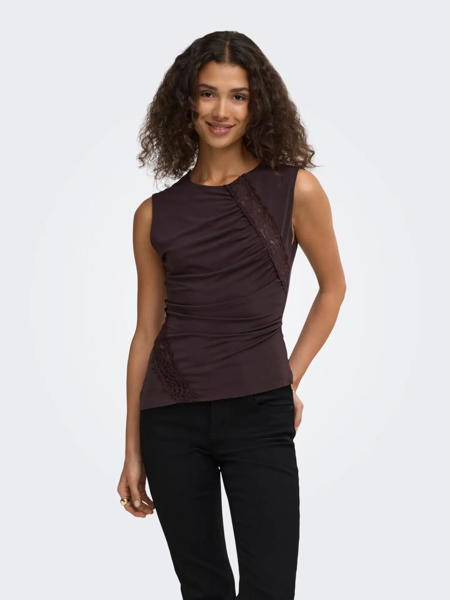 JDY naisten paita Jdymisty - Chocolate Plum - 3