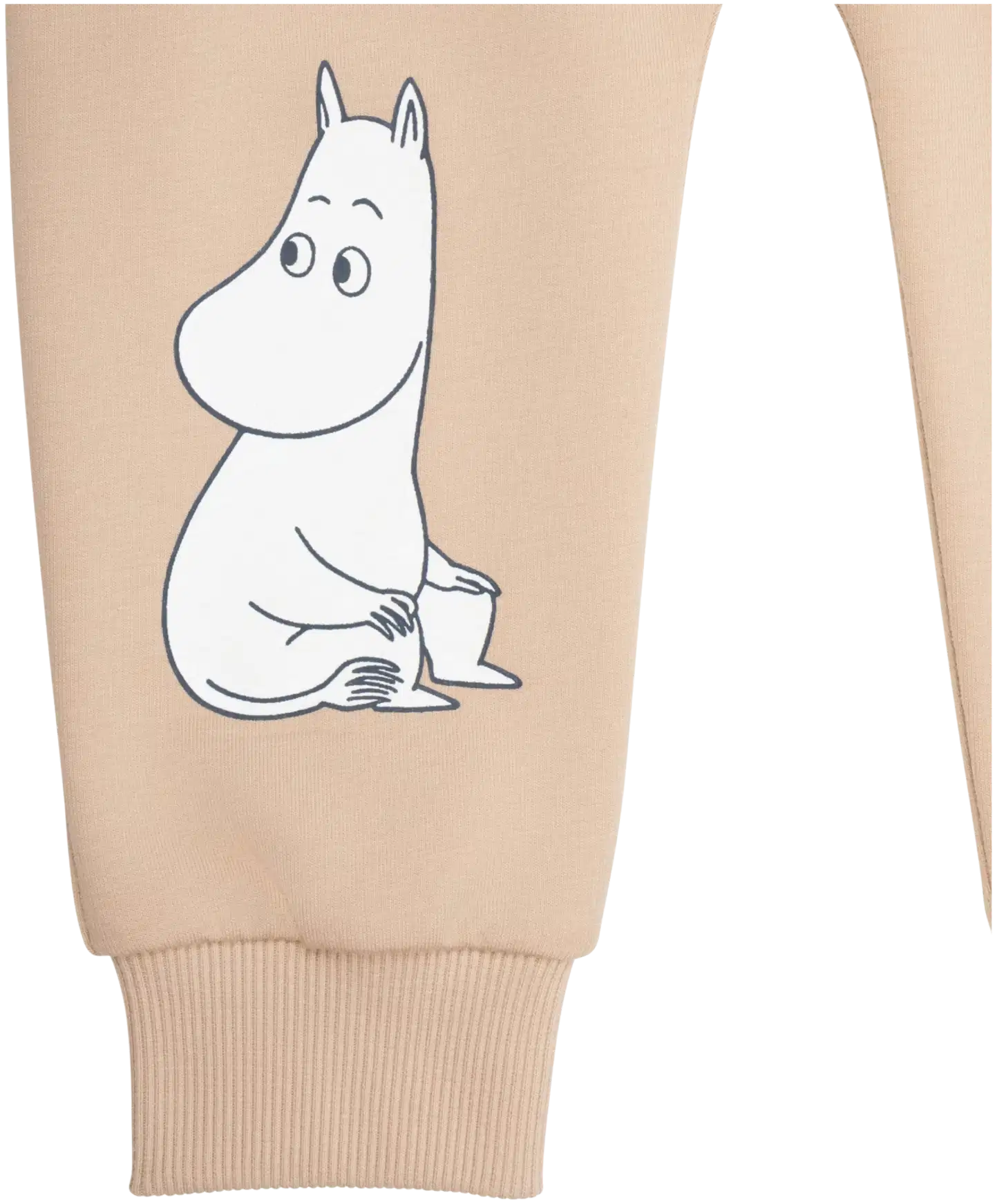 Muumi vauvojen collegehousut 592615 - beige - 3