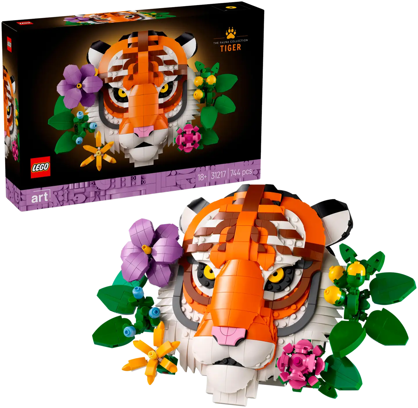 LEGO® ART 31217 The Fauna Collection – Tiikeri - 1