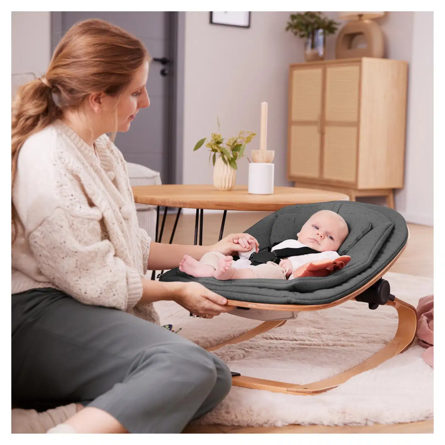 Hauck sitteri syöttötuoliin Eco Deep grey - 12