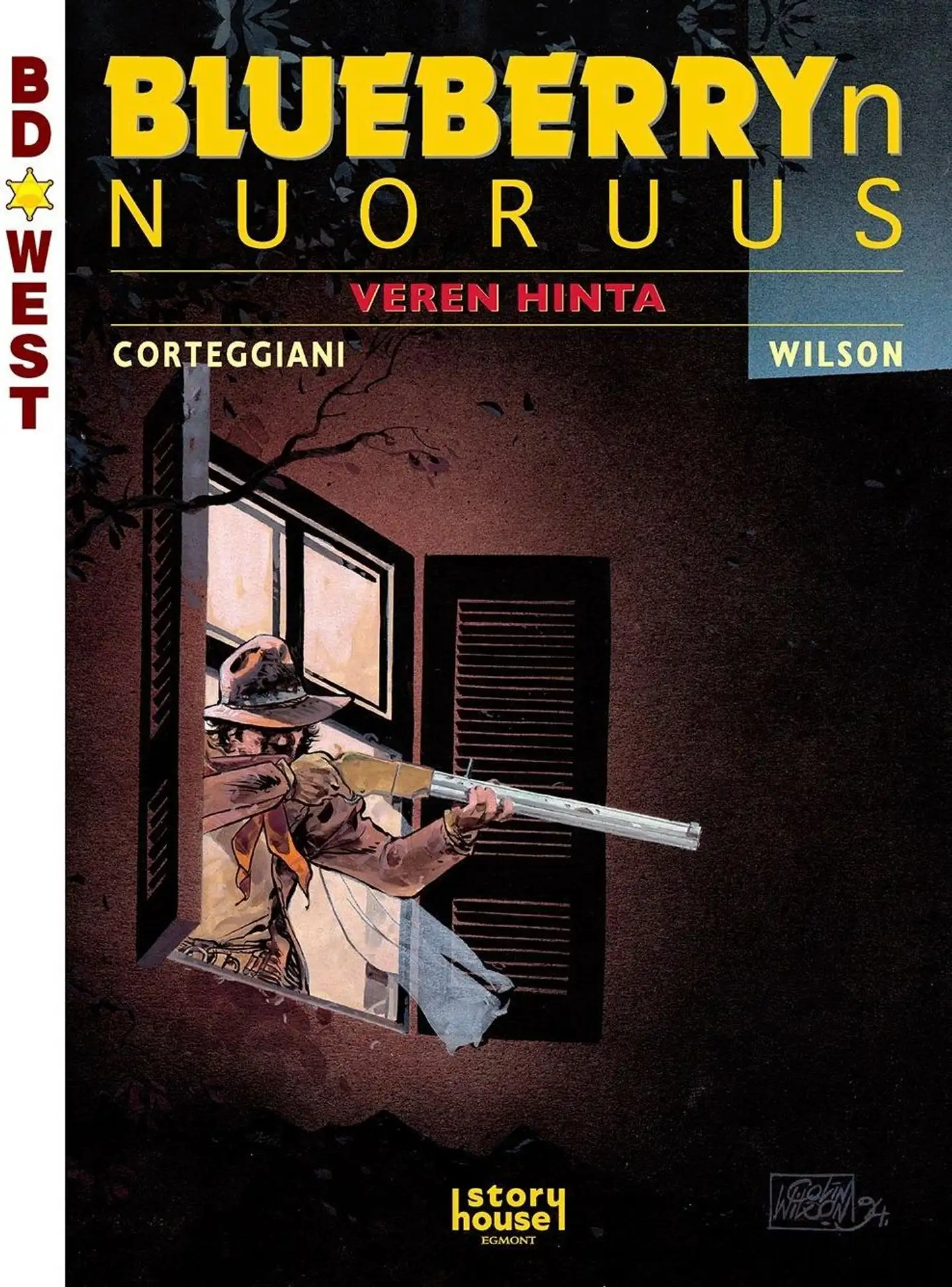 Corteggiani, Blueberryn nuoruus: Veren hinta - BD West 1