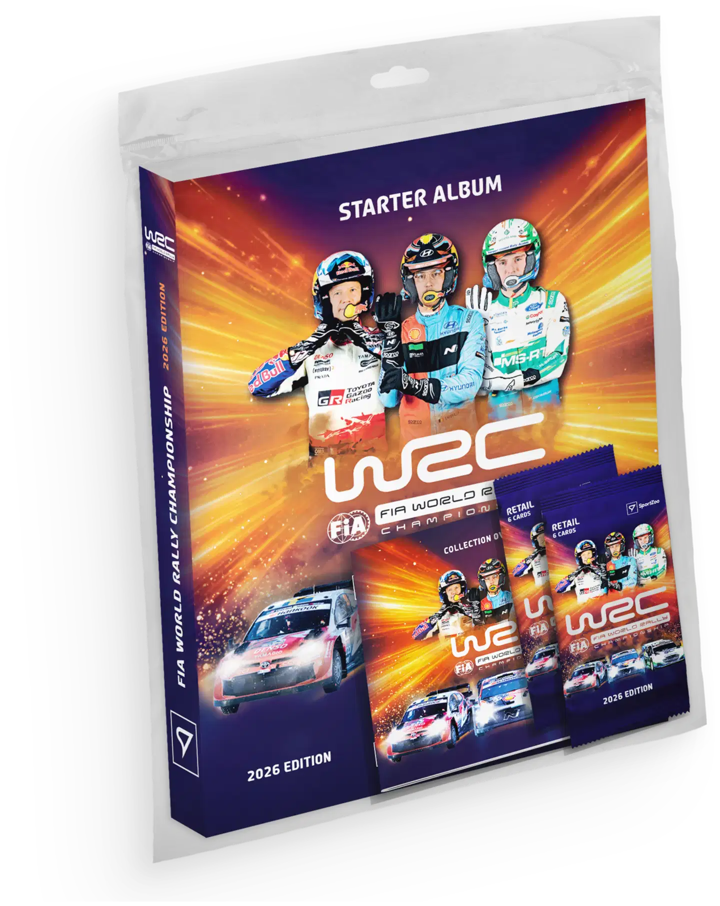 FIA WRC keräilykortit 25/26 Starter Pack - 3