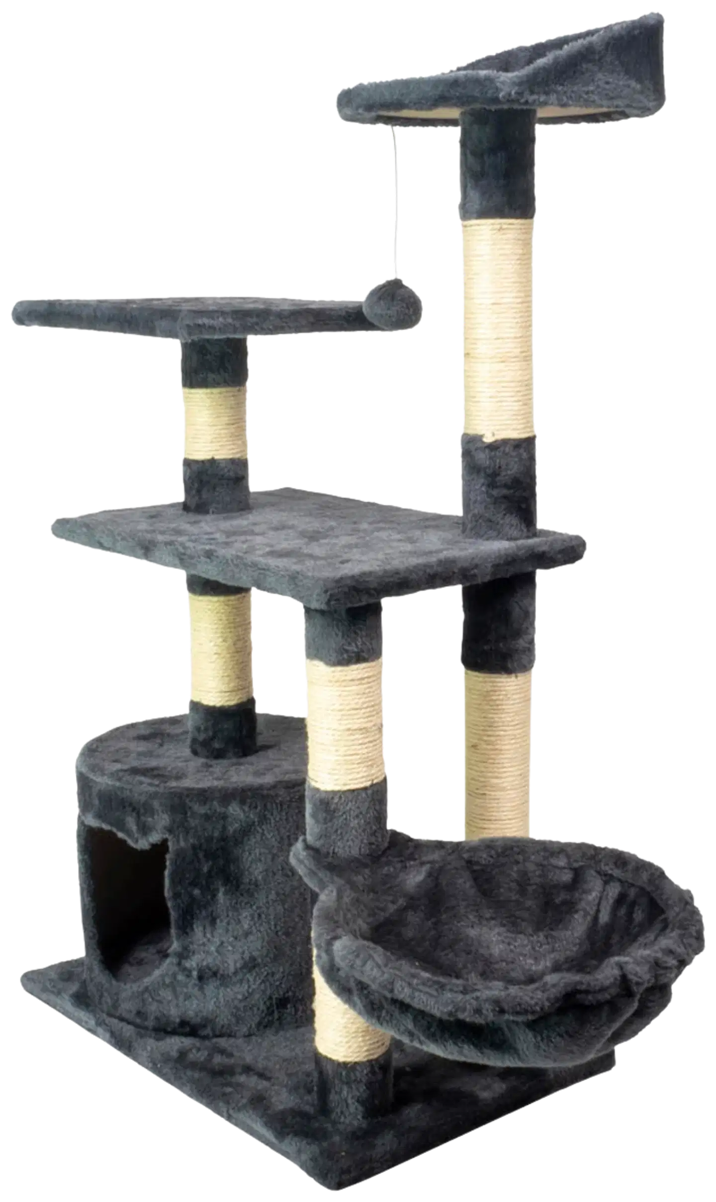 Trekker kissan kiipeilypuu Comfy 103 cm harmaa - 4