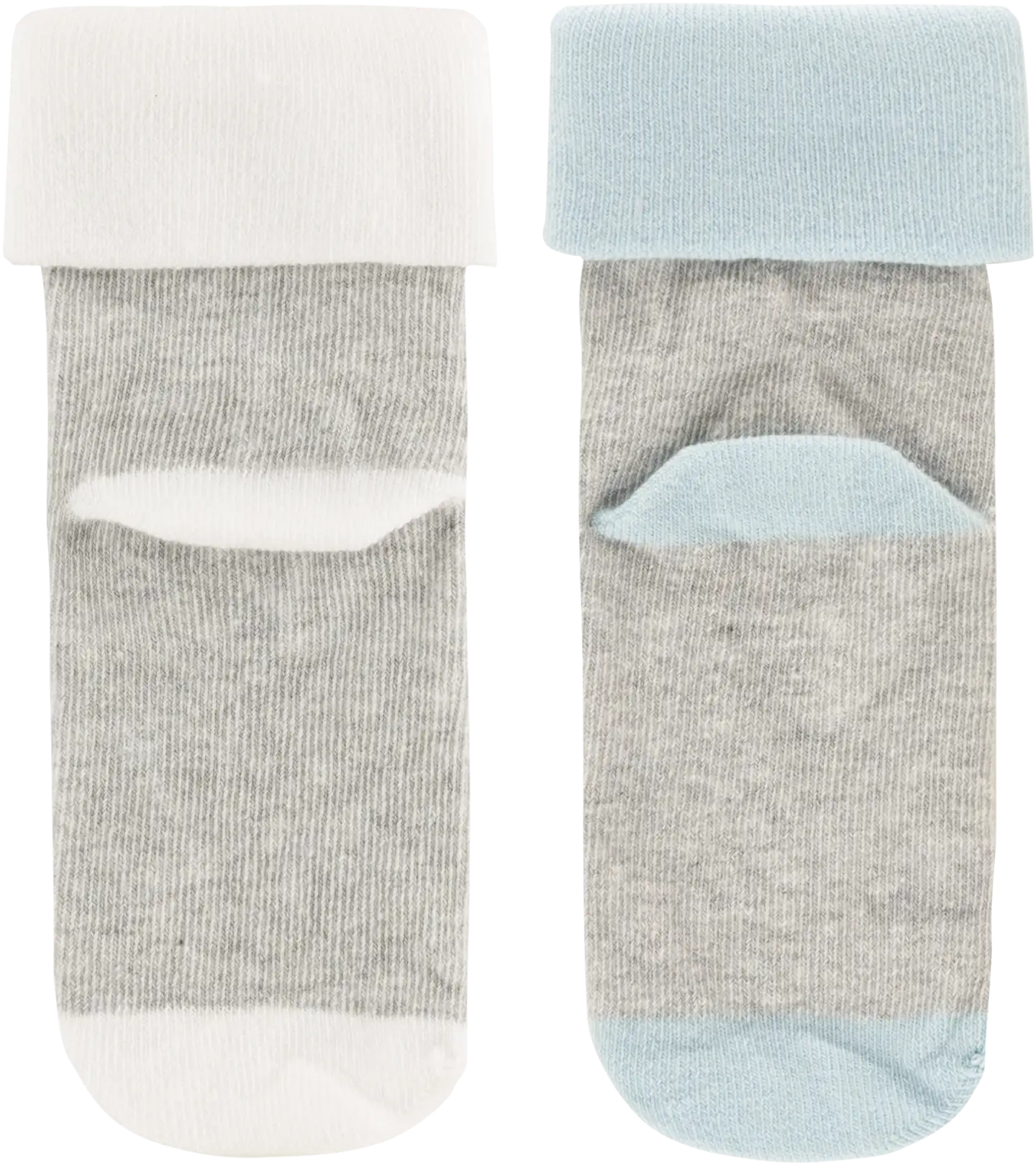 House vauvojen sukat Mum&Dad 2-pack - Grey blue - 2