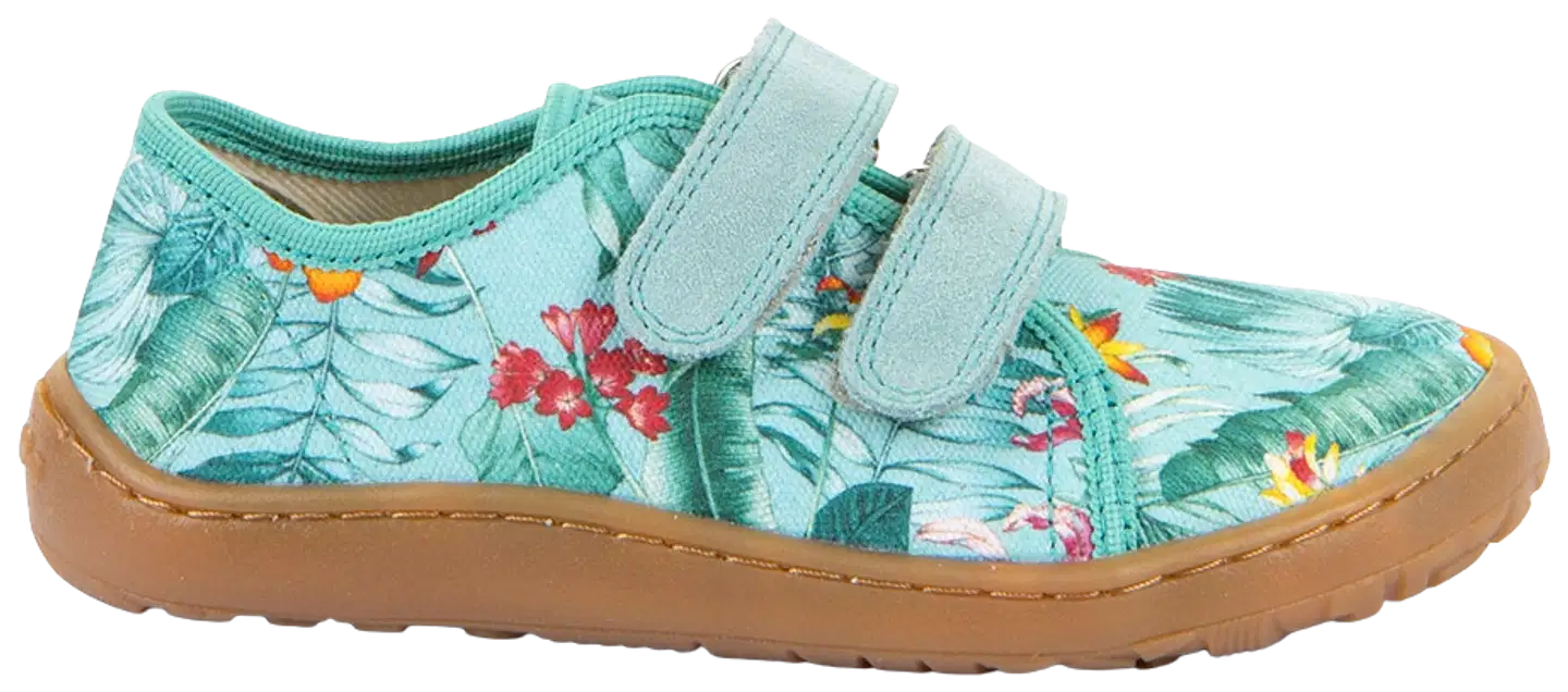 Froddo lasten paljasjalkakenkä Canvas - mint - 1