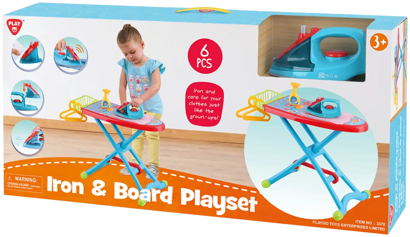 Lasten leikkisetti Iron & board playset