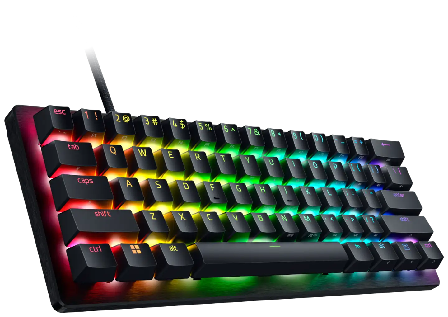 Razer mekaaninen näppäimistö Huntsman V3 Pro mini 60% - 3
