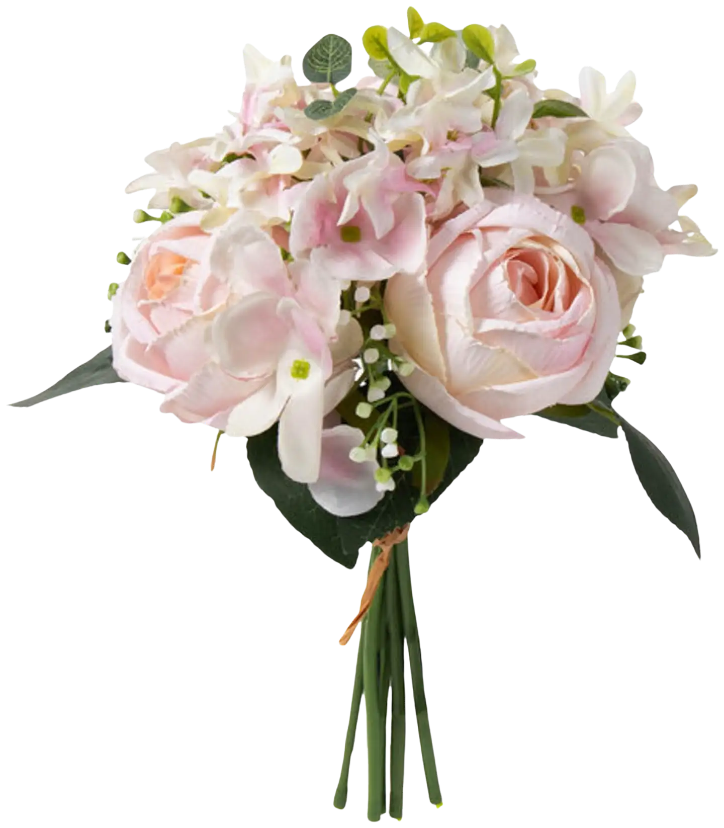 Kukkakimppu pioni/hortensia 32cm