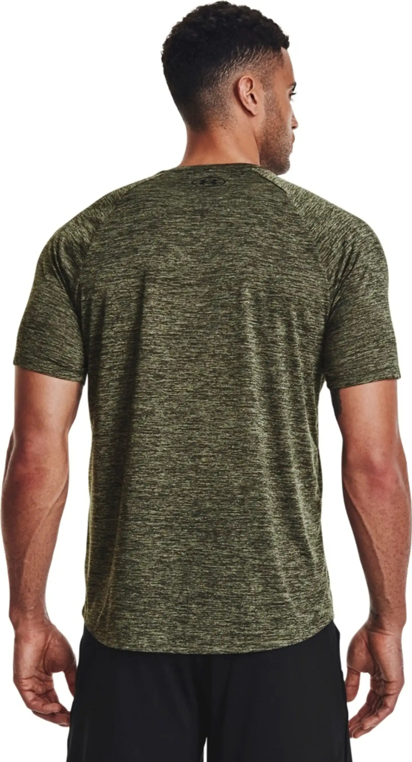 Under Armour miesten tekninen treenipaita 1326413 - Marine OD Green - 4