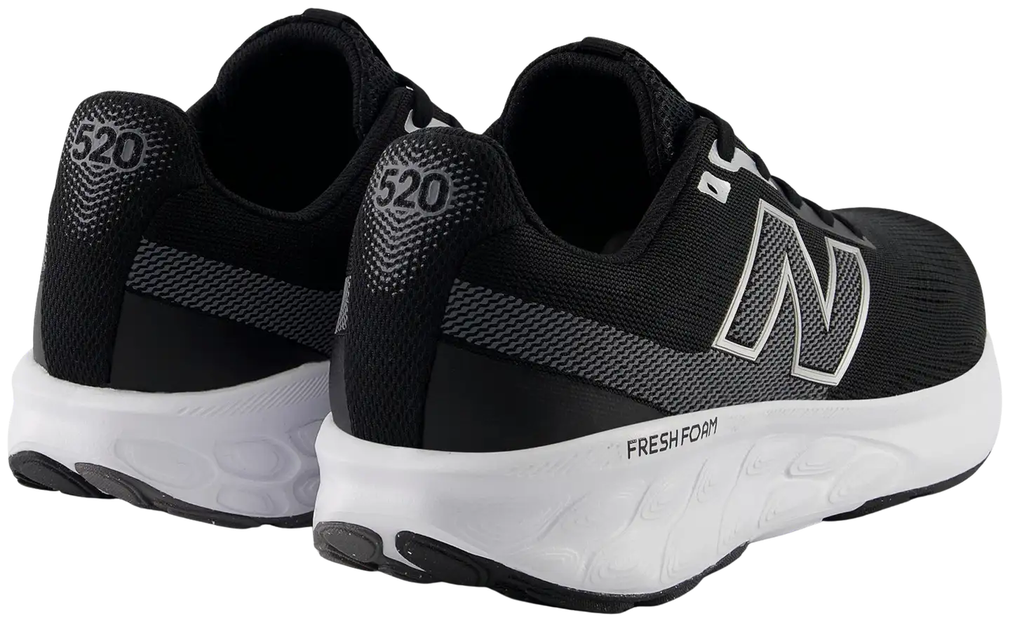 New Balance miesten juoksujalkine 520 v9 - BLACK - 6