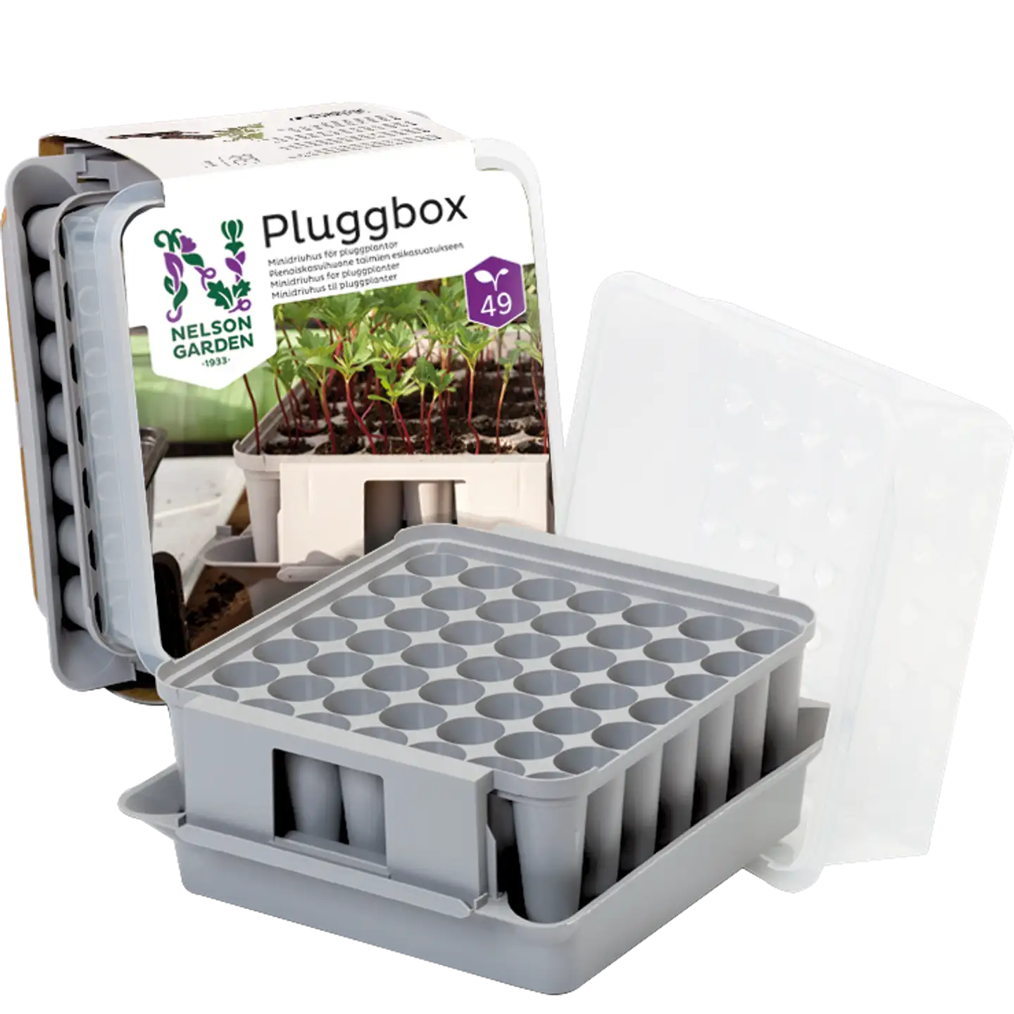 Nelson Garden Pienoiskasvihuone Pluggbox