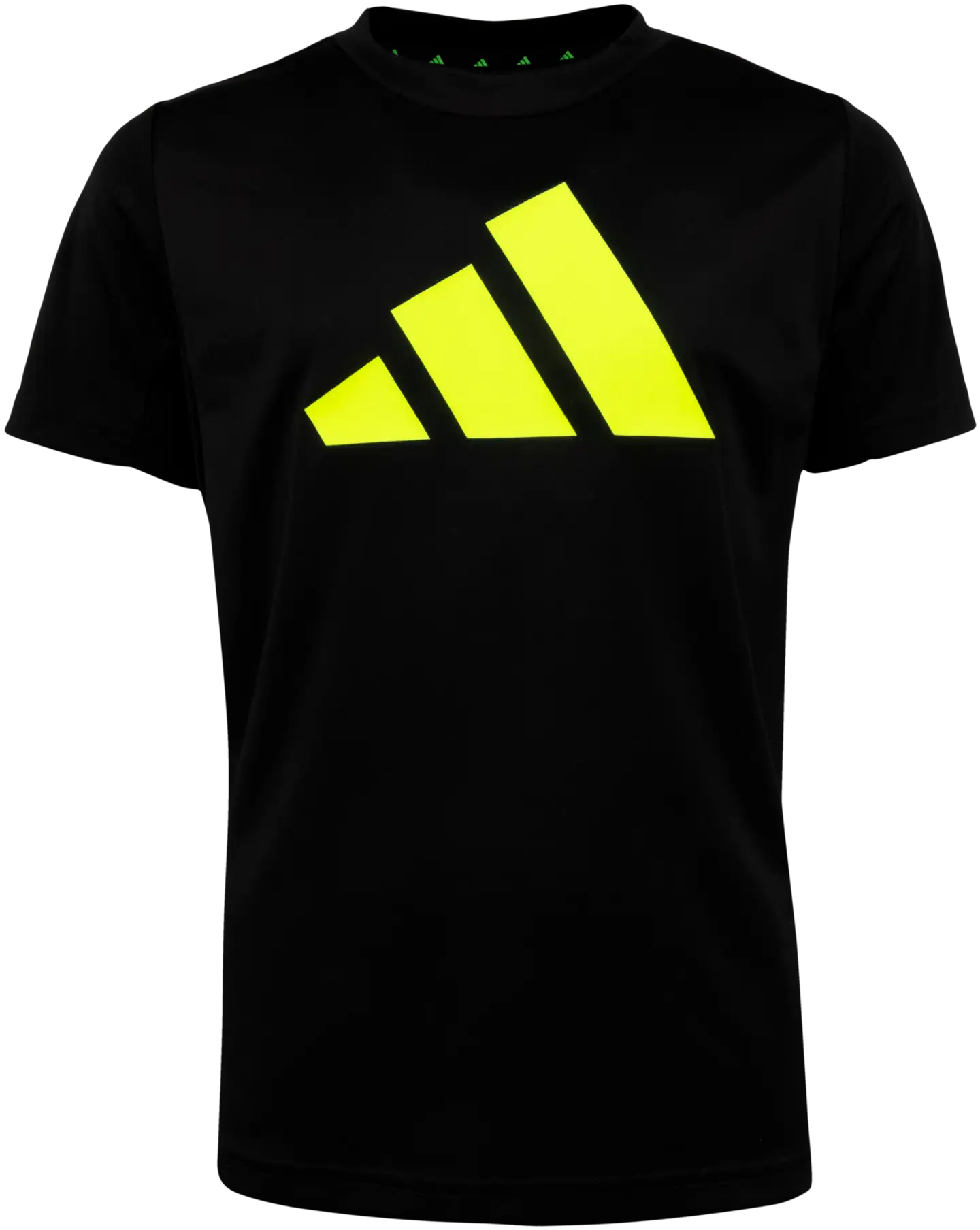 adidas lasten treenipaita AEROREADY Train Essentials Logo IA3020 - blk/lemon - 1