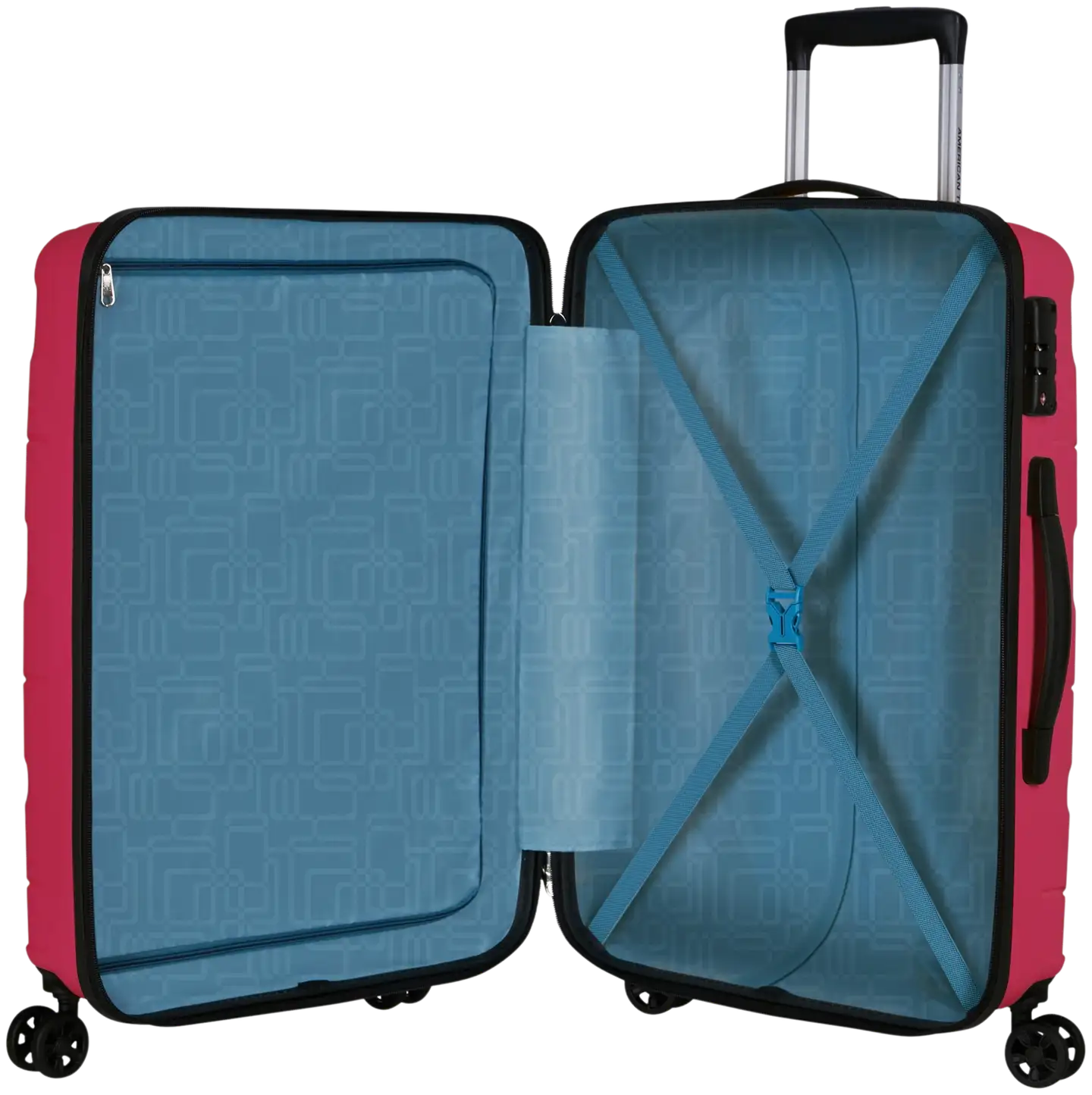 American Tourister matkalaukku Jetdriver 3.0-spinner 67/24 vaaleanpunainen - 4