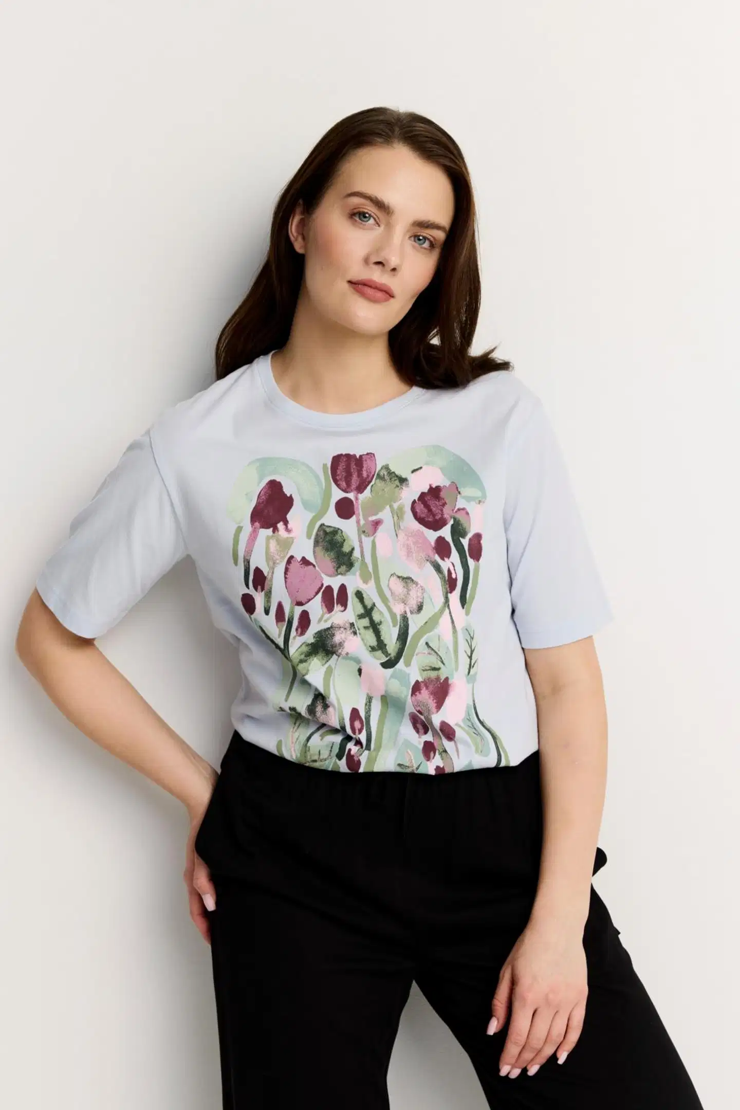 Finlayson naisten T-paita Kumpula - blue print - 3