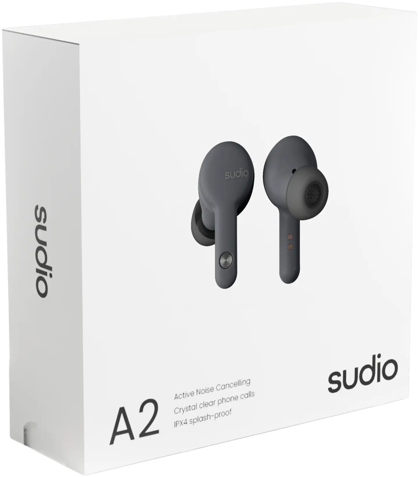 Sudio A2 Bluetooth nappikuulokkeet harmaa - 4