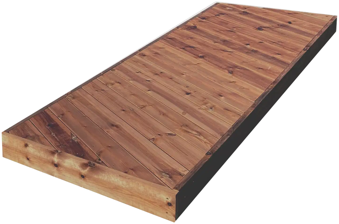 PatioN°rd Kaiku valmisterassi 1x4 kestopuu - 1