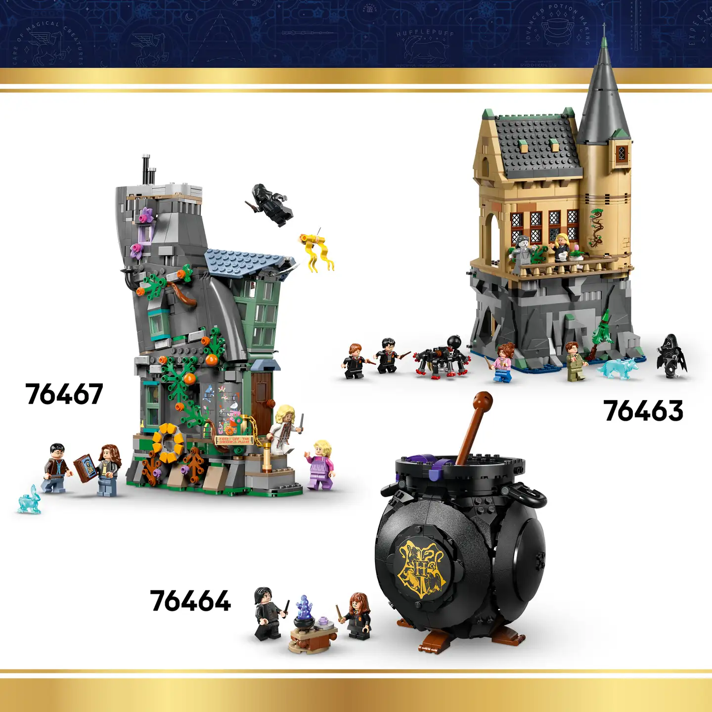 LEGO® Harry Potter TM 76460 Tylypahkan linna: Lajitteluhattuseremonia - 8