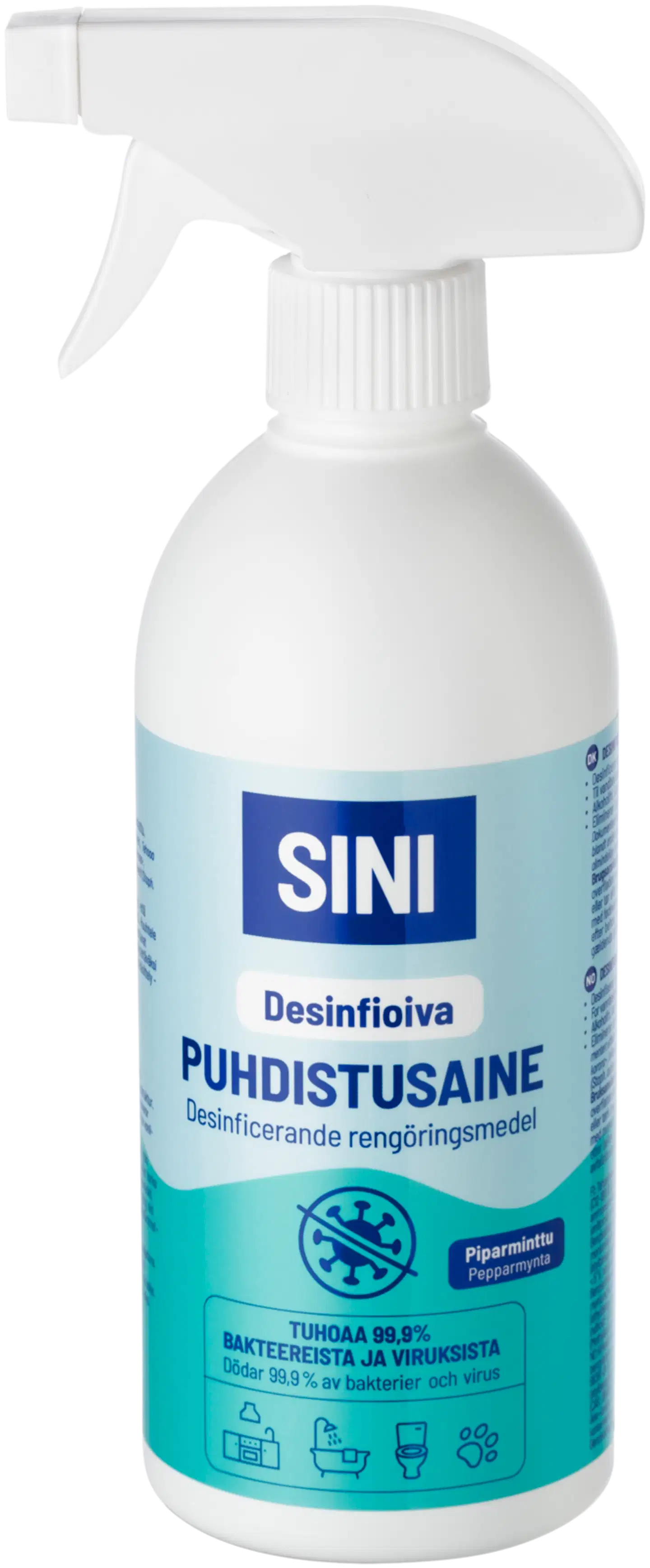 SINI Desinfioiva puhdistusaine 500 ml, piparminttu