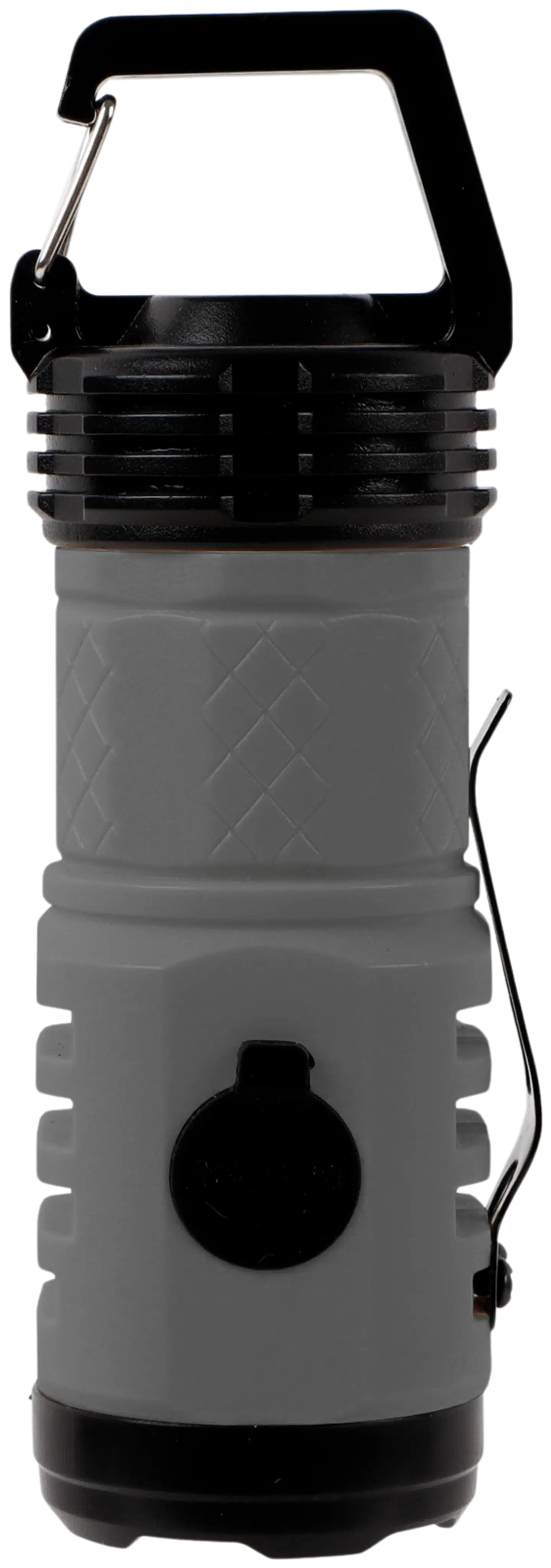 Berg Taskulamppu ladattava mini 400lm harmaa, klipsi - 1